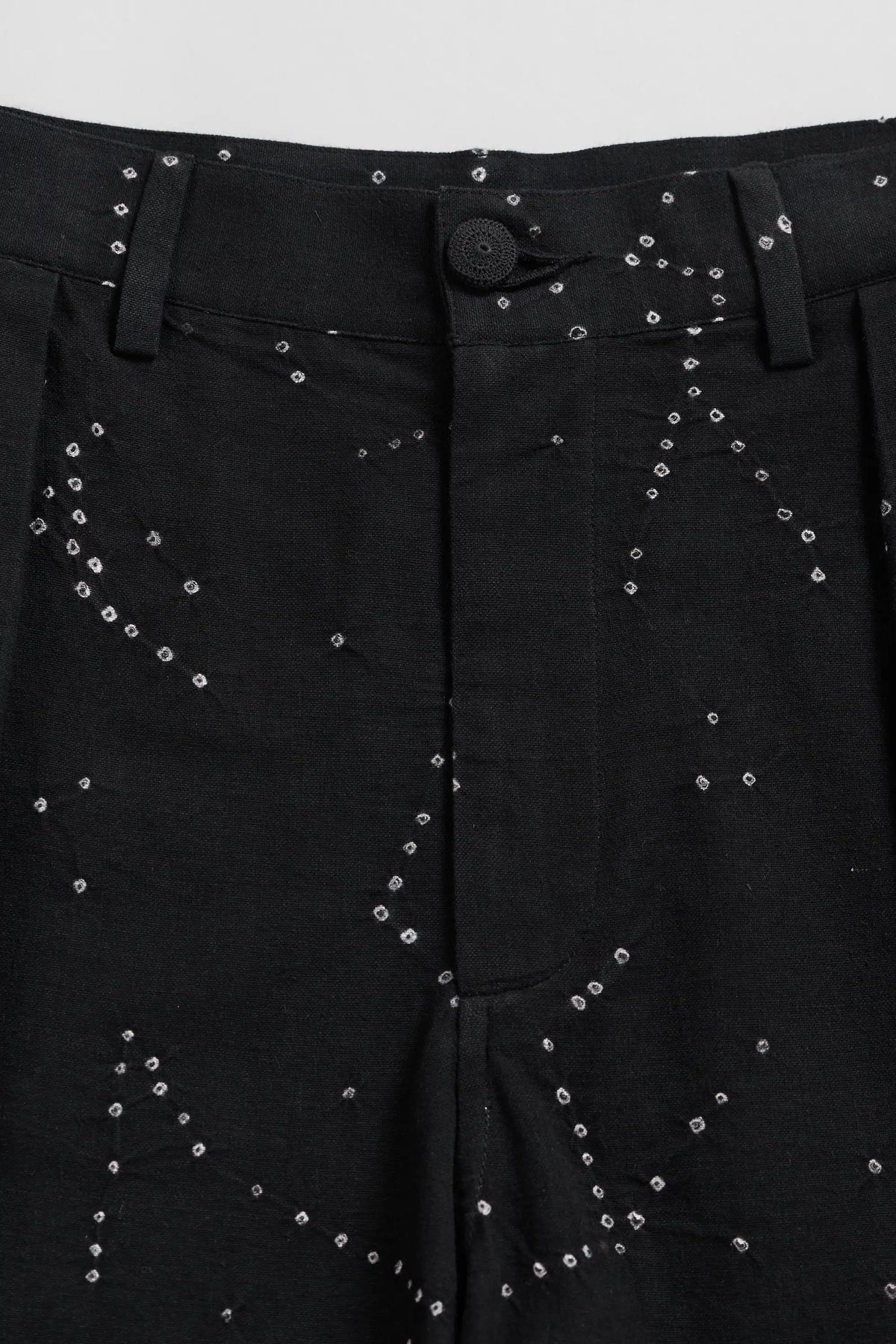 Wide Leg Black Trousers