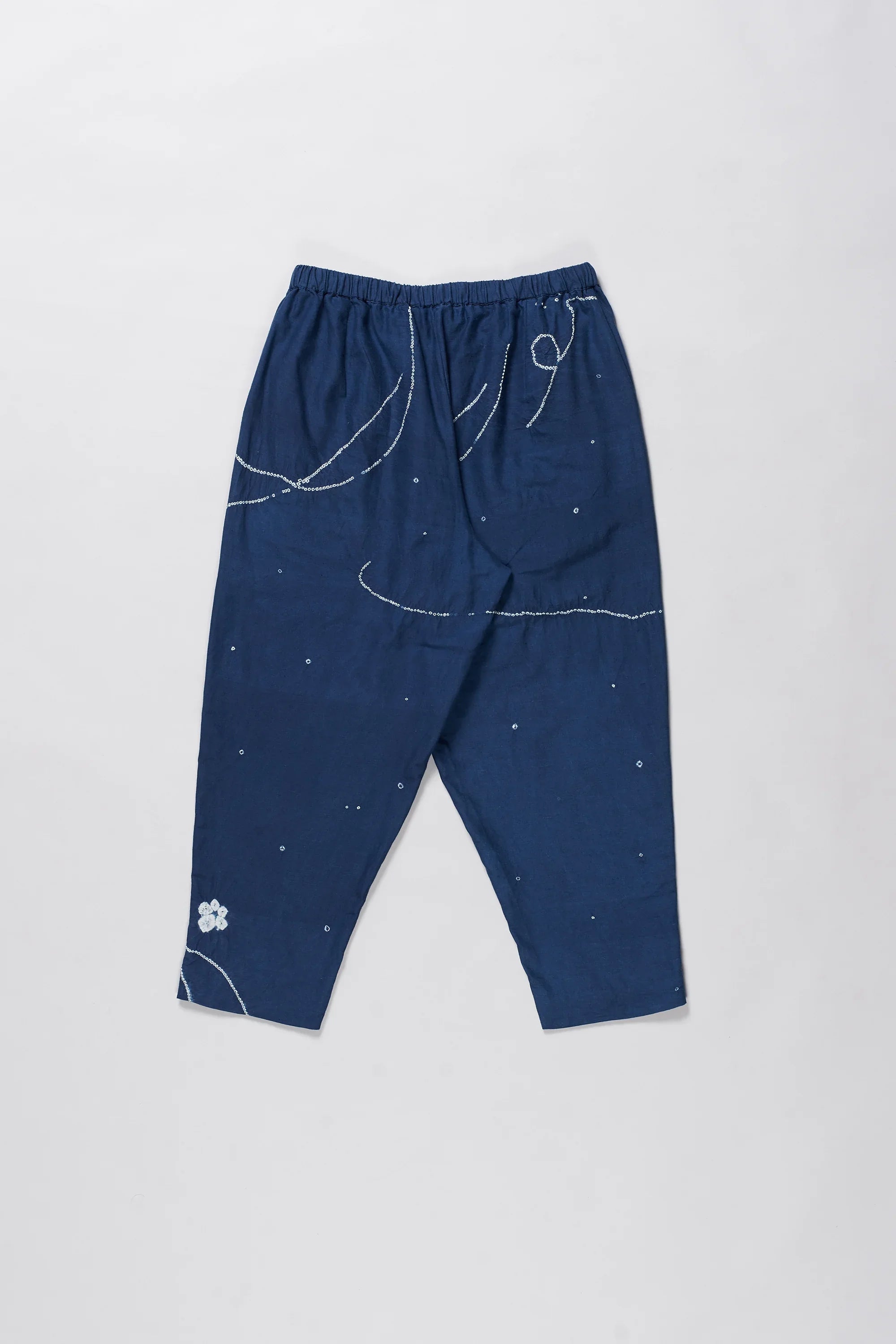 Cotton Silk Sargam Bandhani Pant