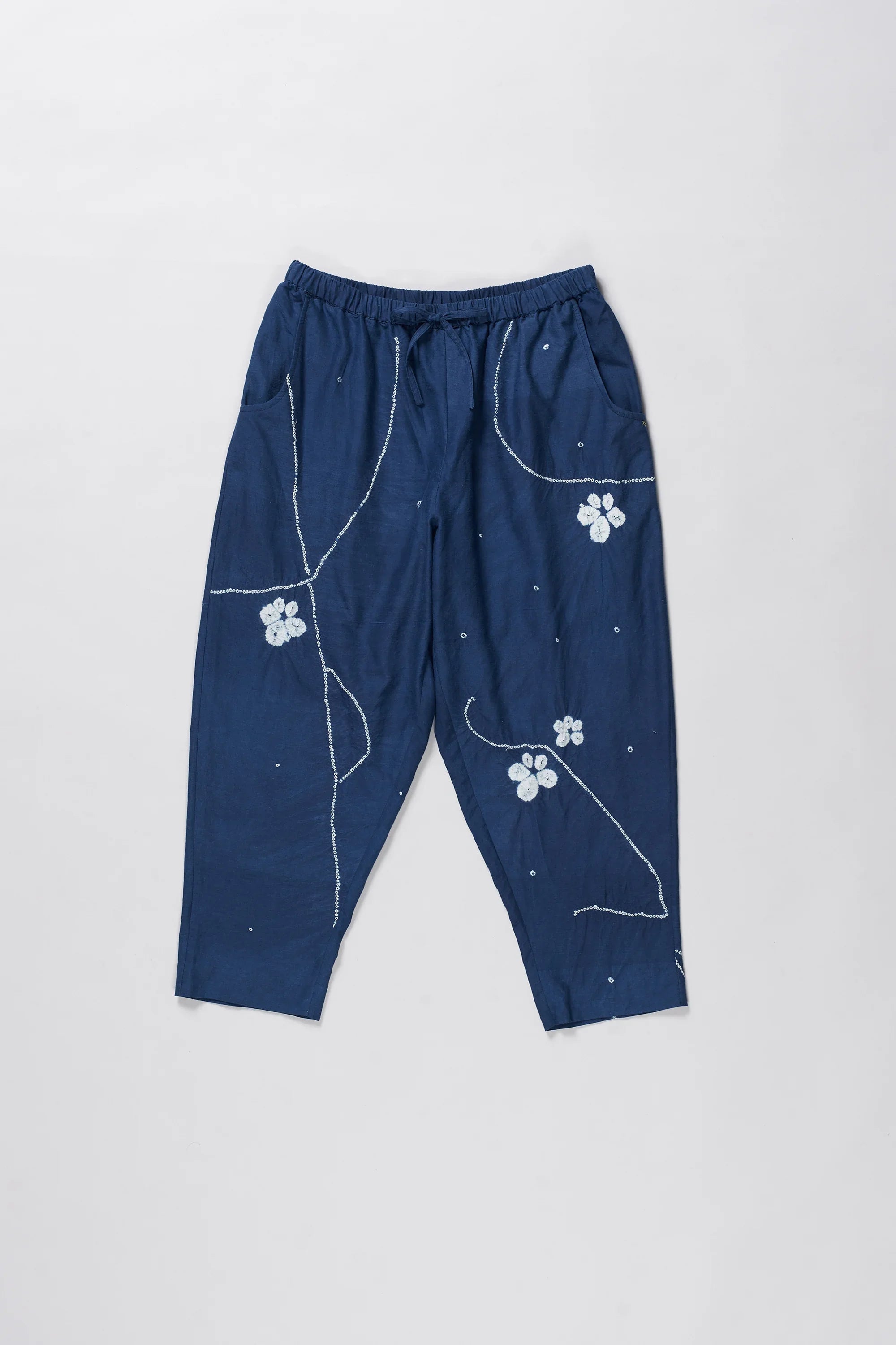 Sargam Bandhani Cotton Silk Pant