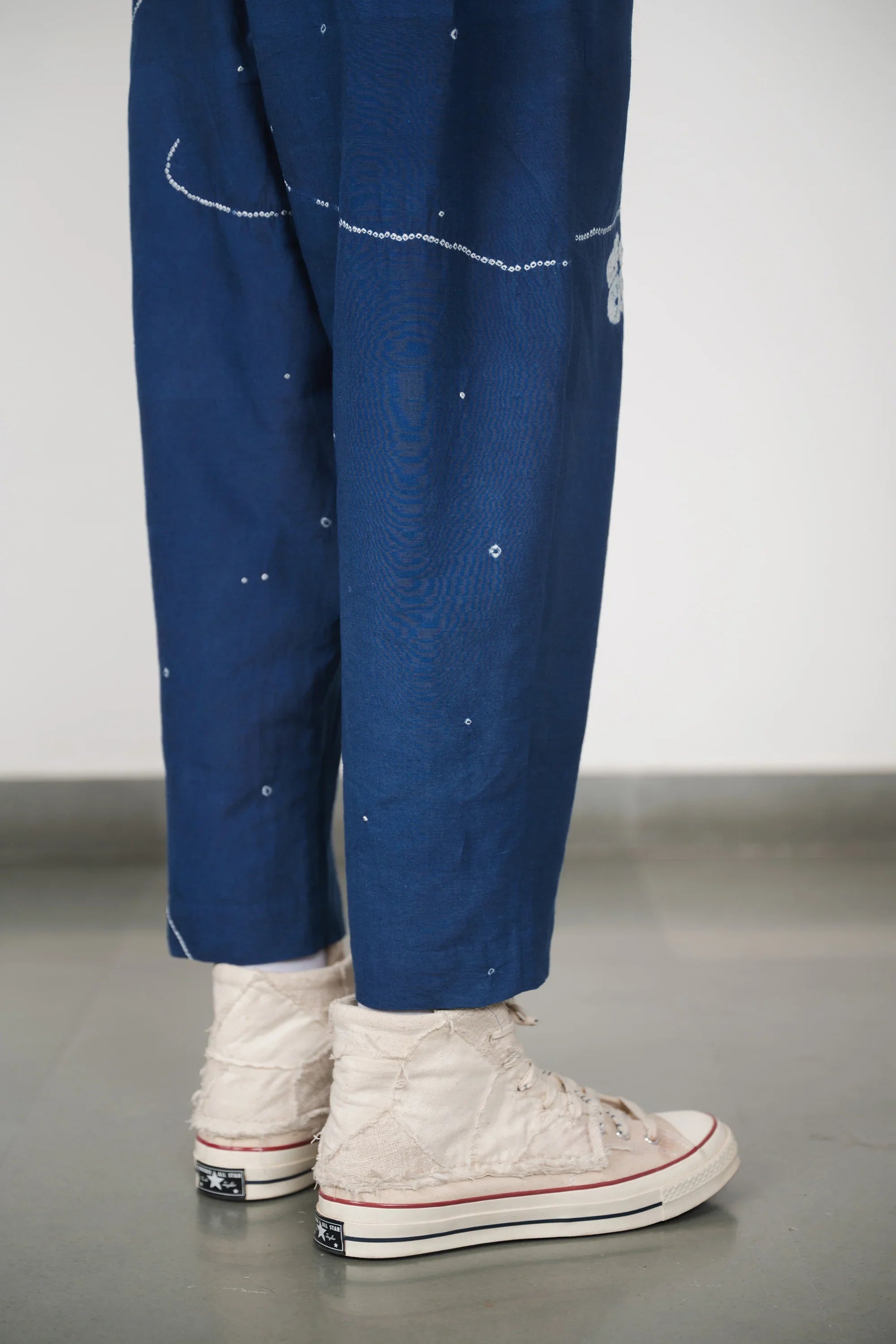 Cotton Silk Sargam Bandhani Pant