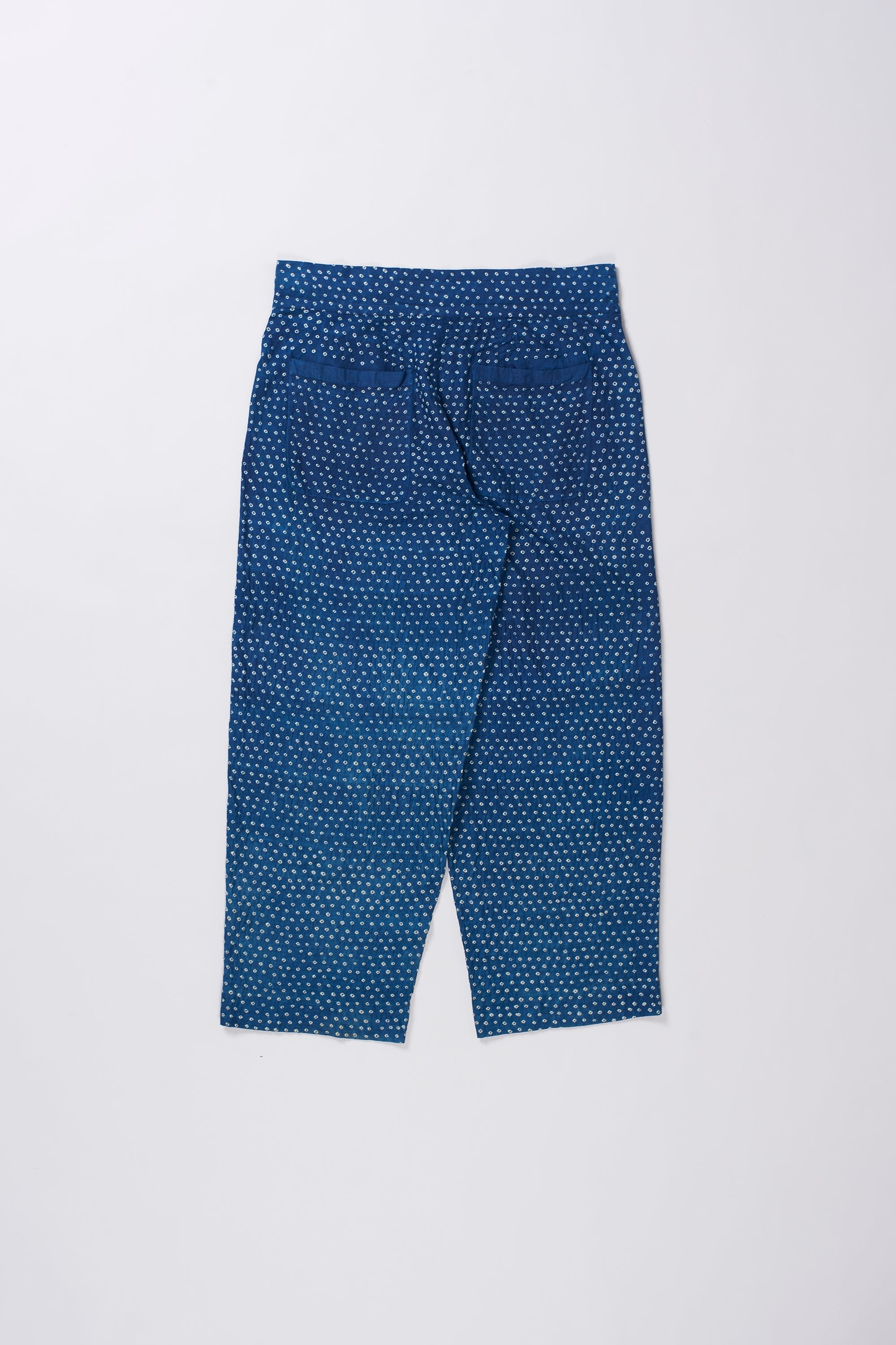 Medium Indigo Bandhani Trousers