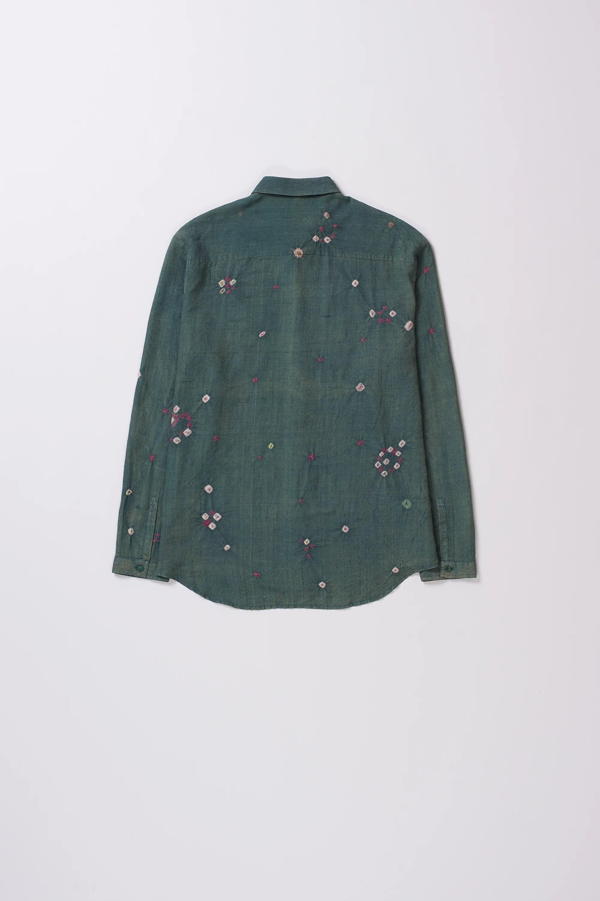 Cotton Wool Bandhani Sartorial Shirt