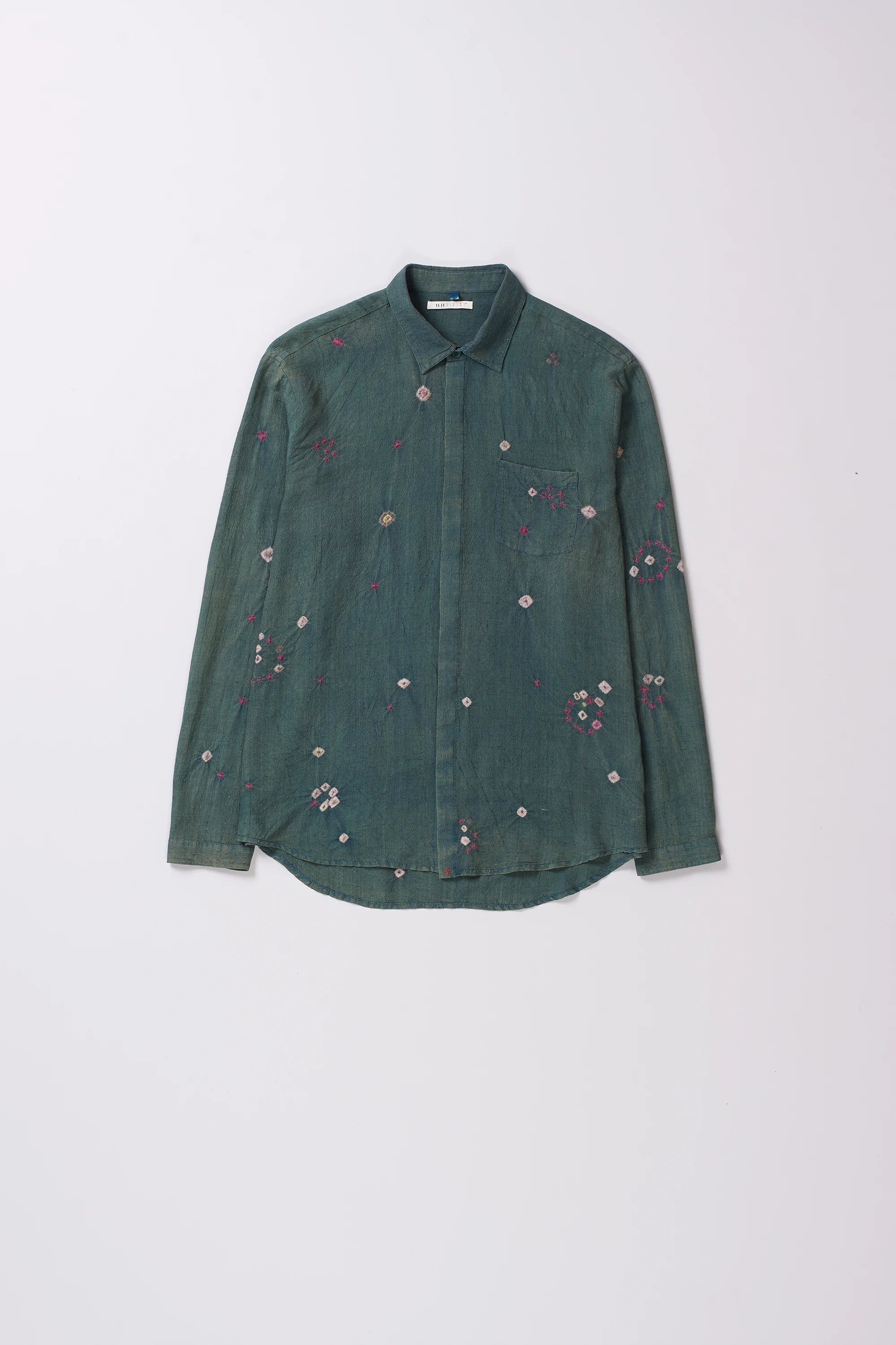 Bandhani Cotton Wool Sartorial Shirt