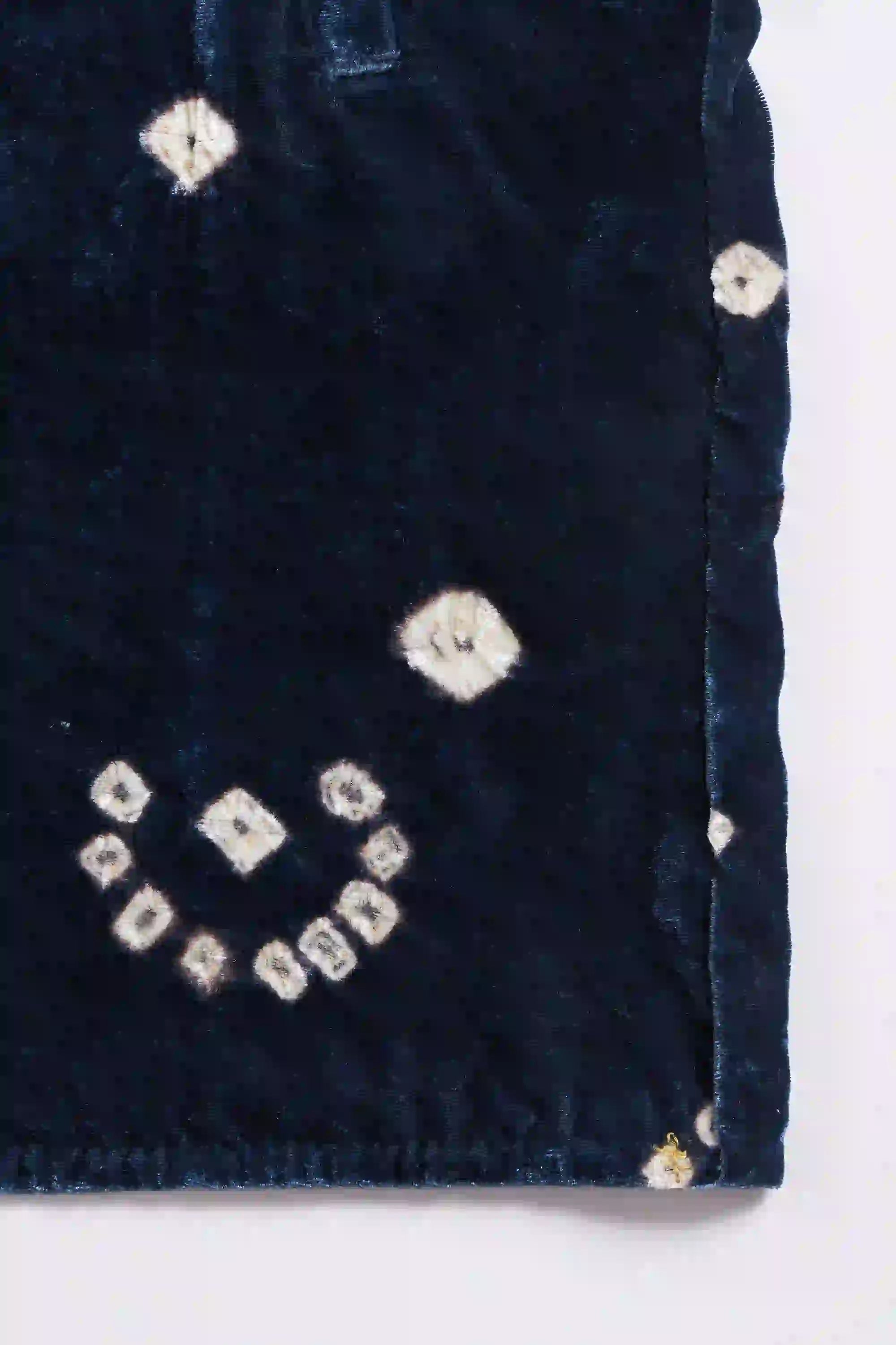 Fabric close-up with bandhani