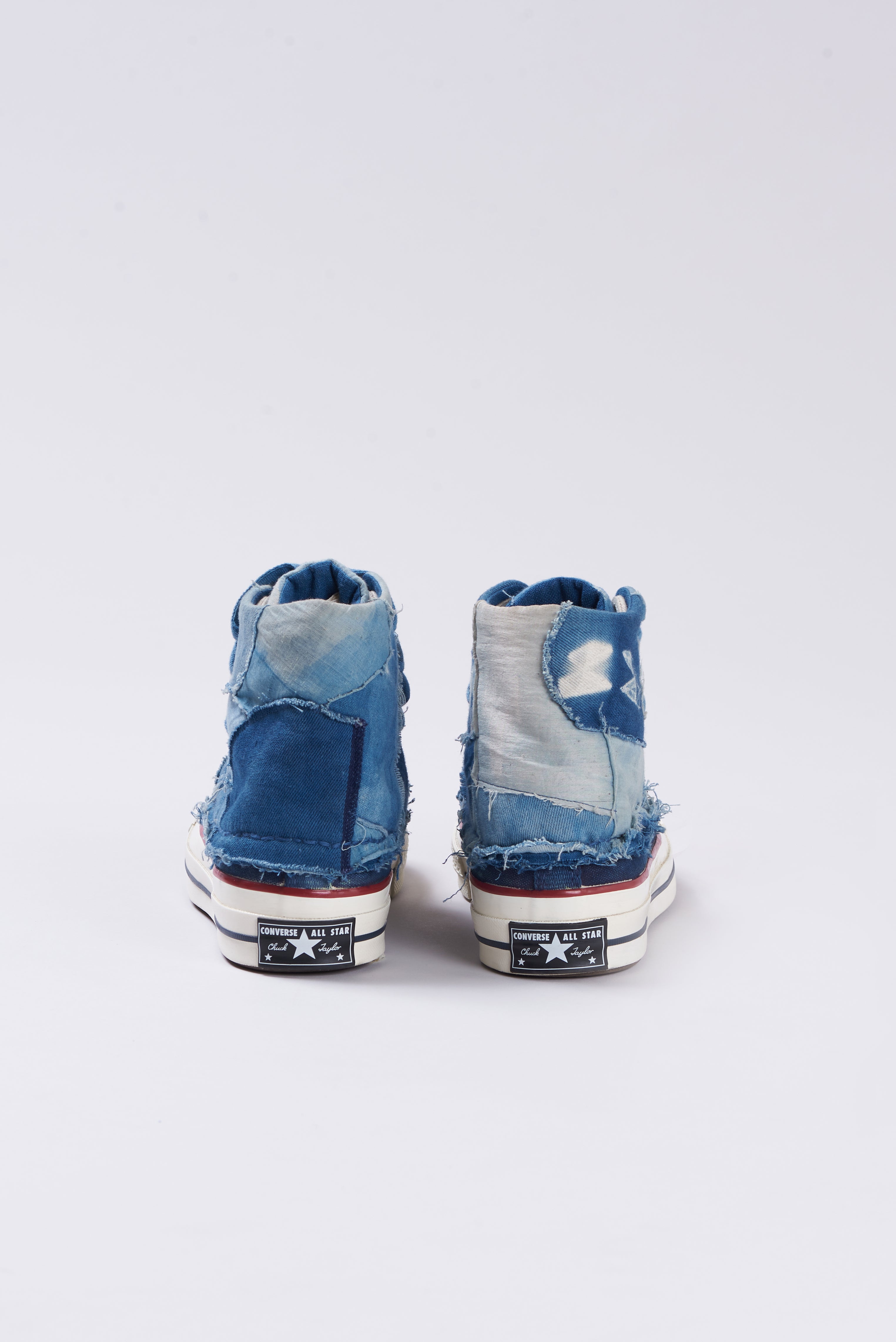 INDIGO ONE OF A KIND HANDMADE CONVERSE SHOES