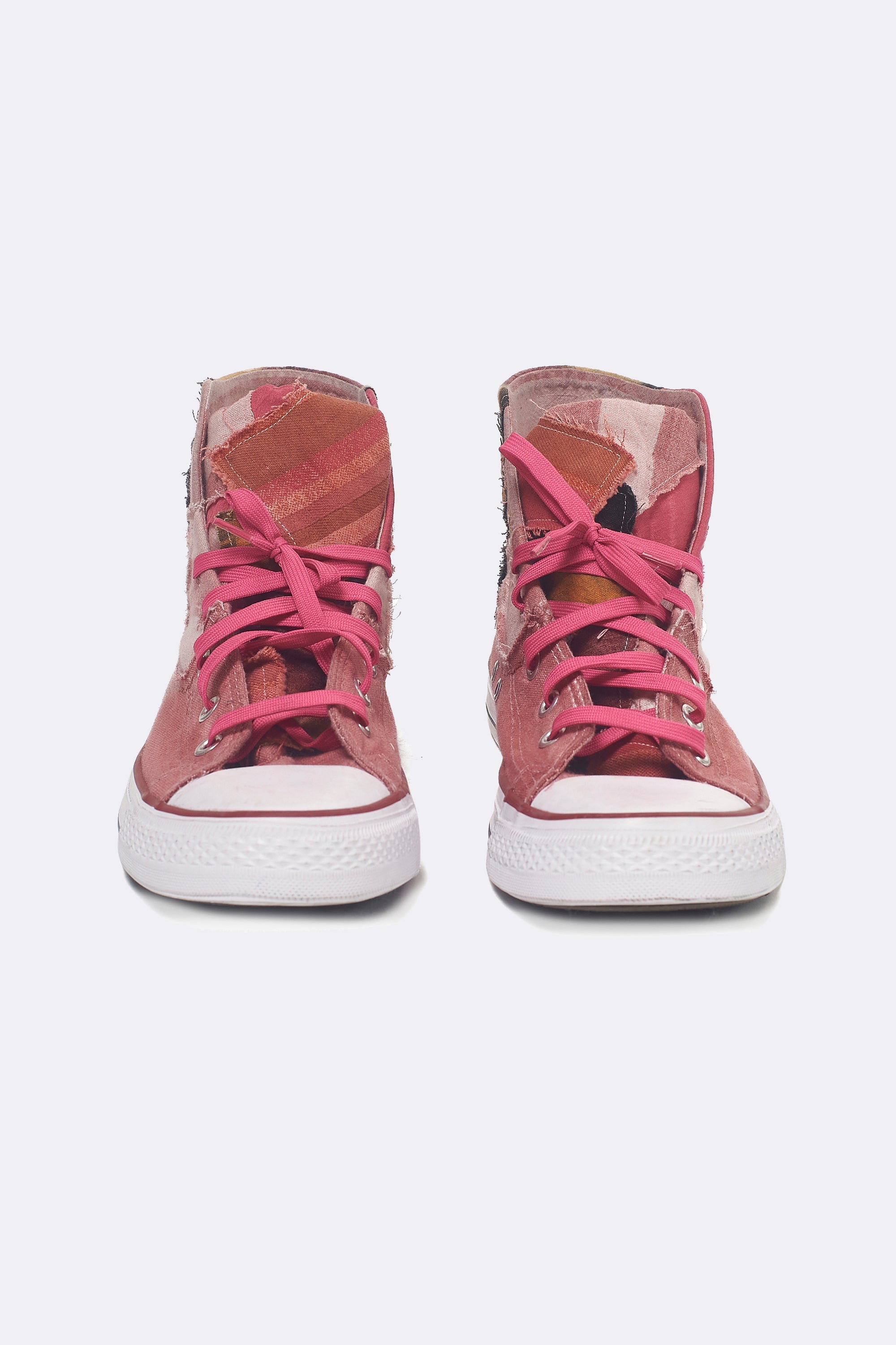 Chalk Pink One Of A Kind Handmade Converse Shoes