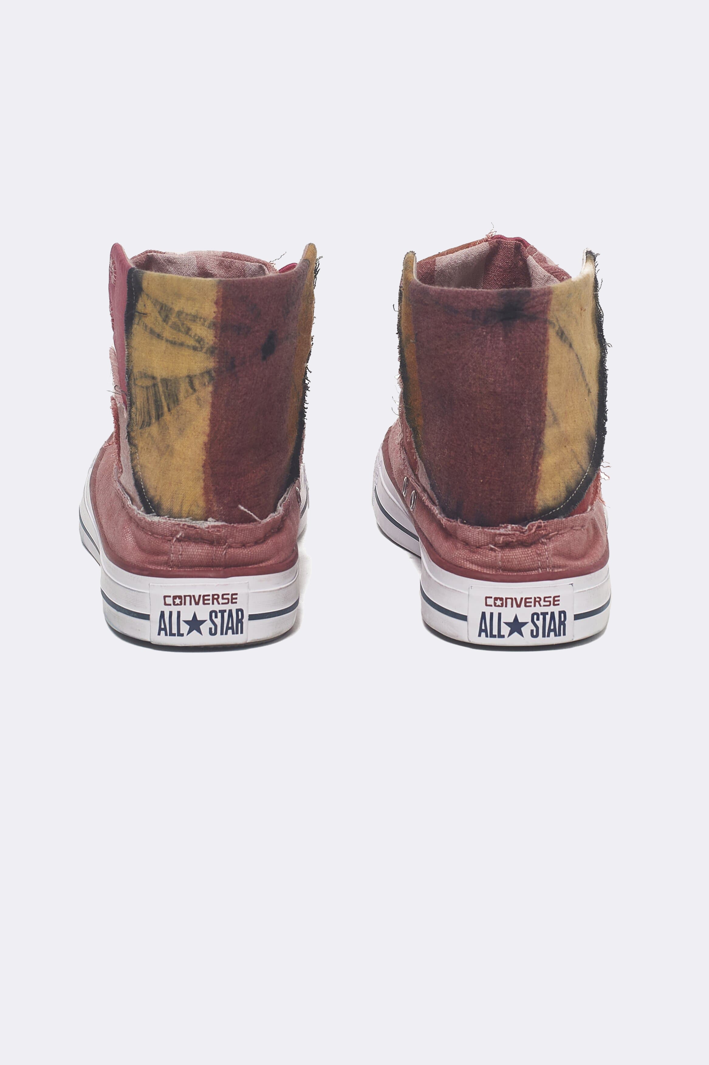 Chalk Pink One Of A Kind Handmade Converse Shoes