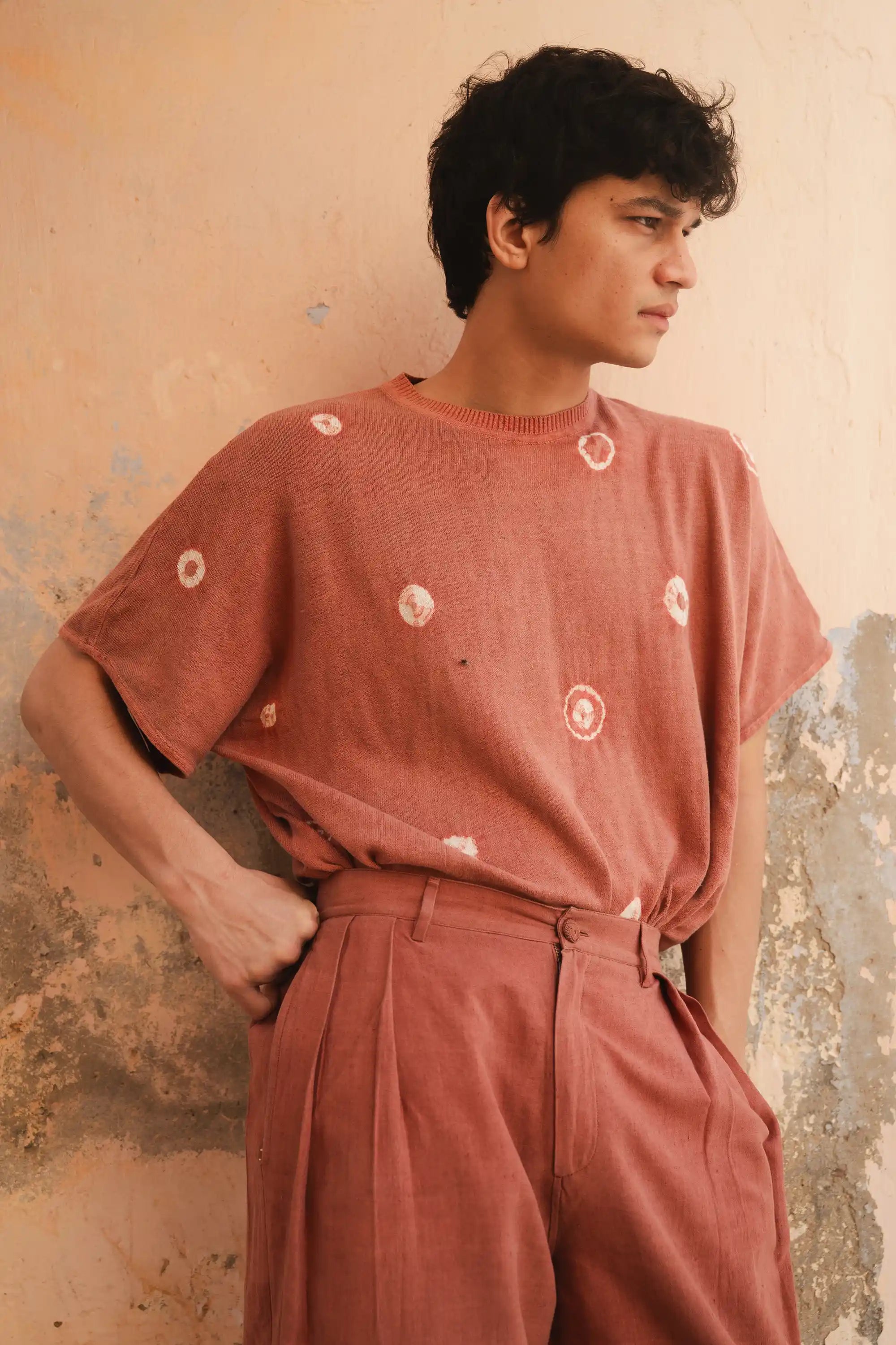 Rouge Pink Relaxed Fit T-Shirt