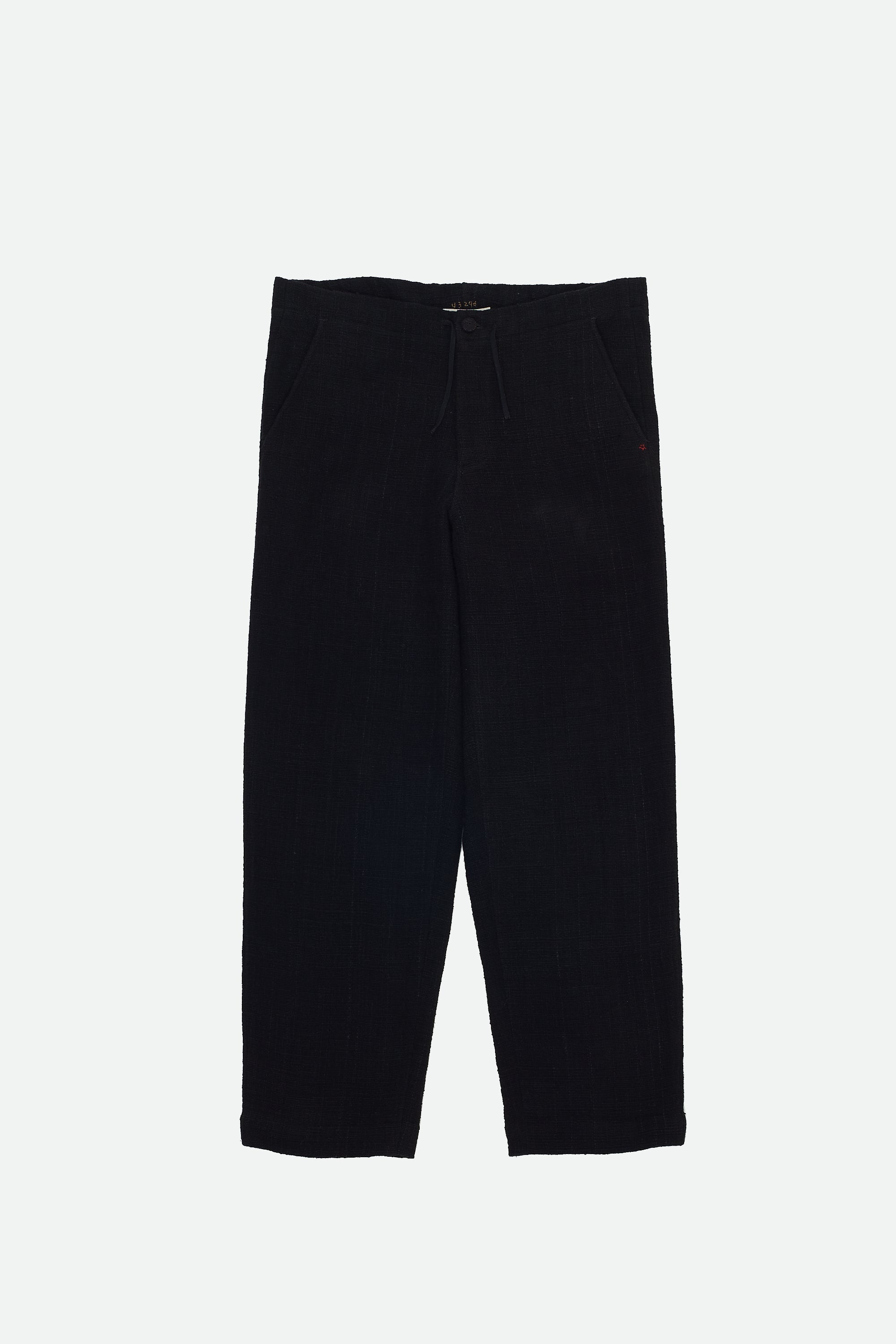 Front image of a black pant