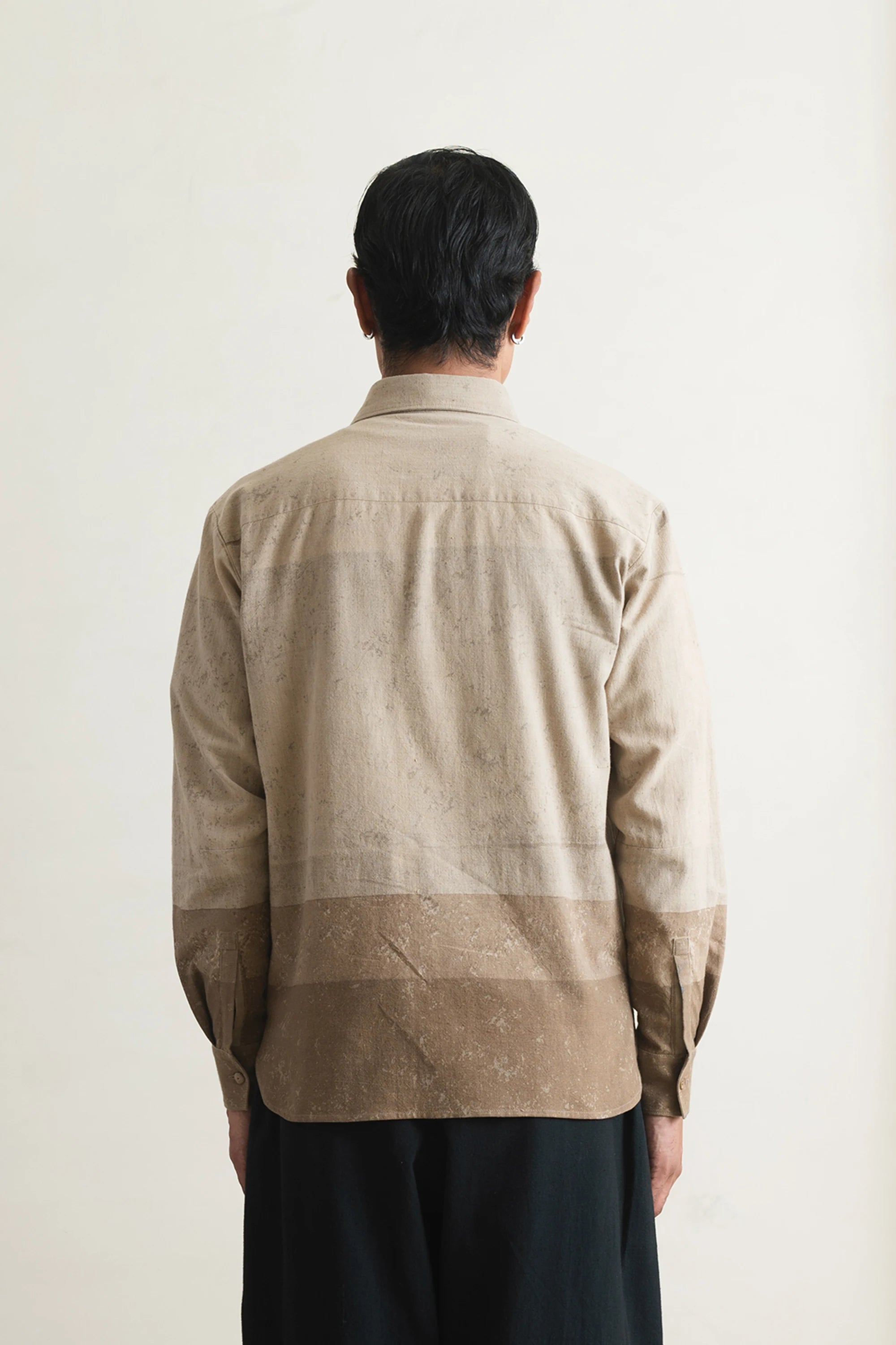 Smoke Brelove Textured Shirt