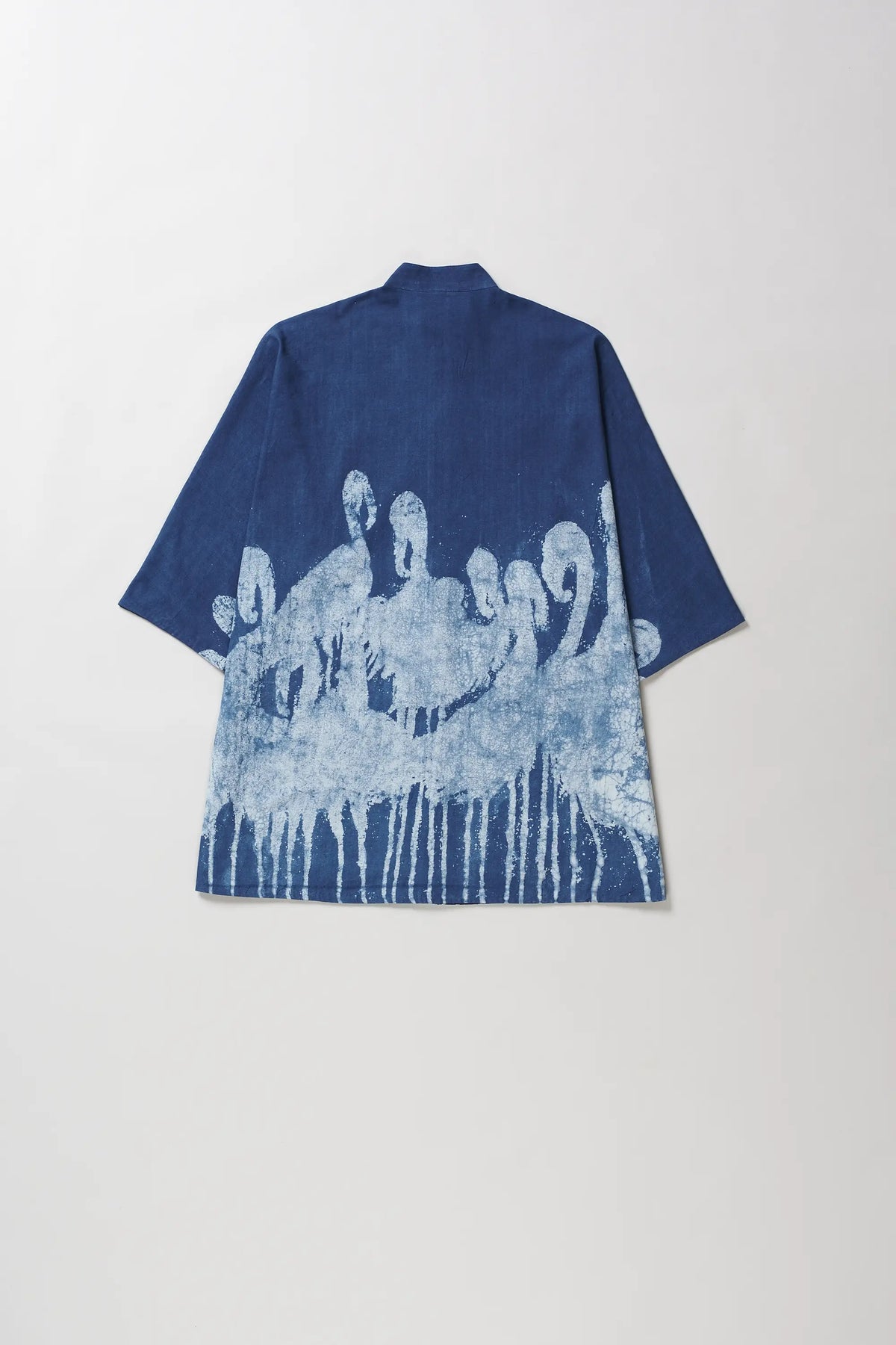 Medium Indigo Kimono Sleeve Shirt