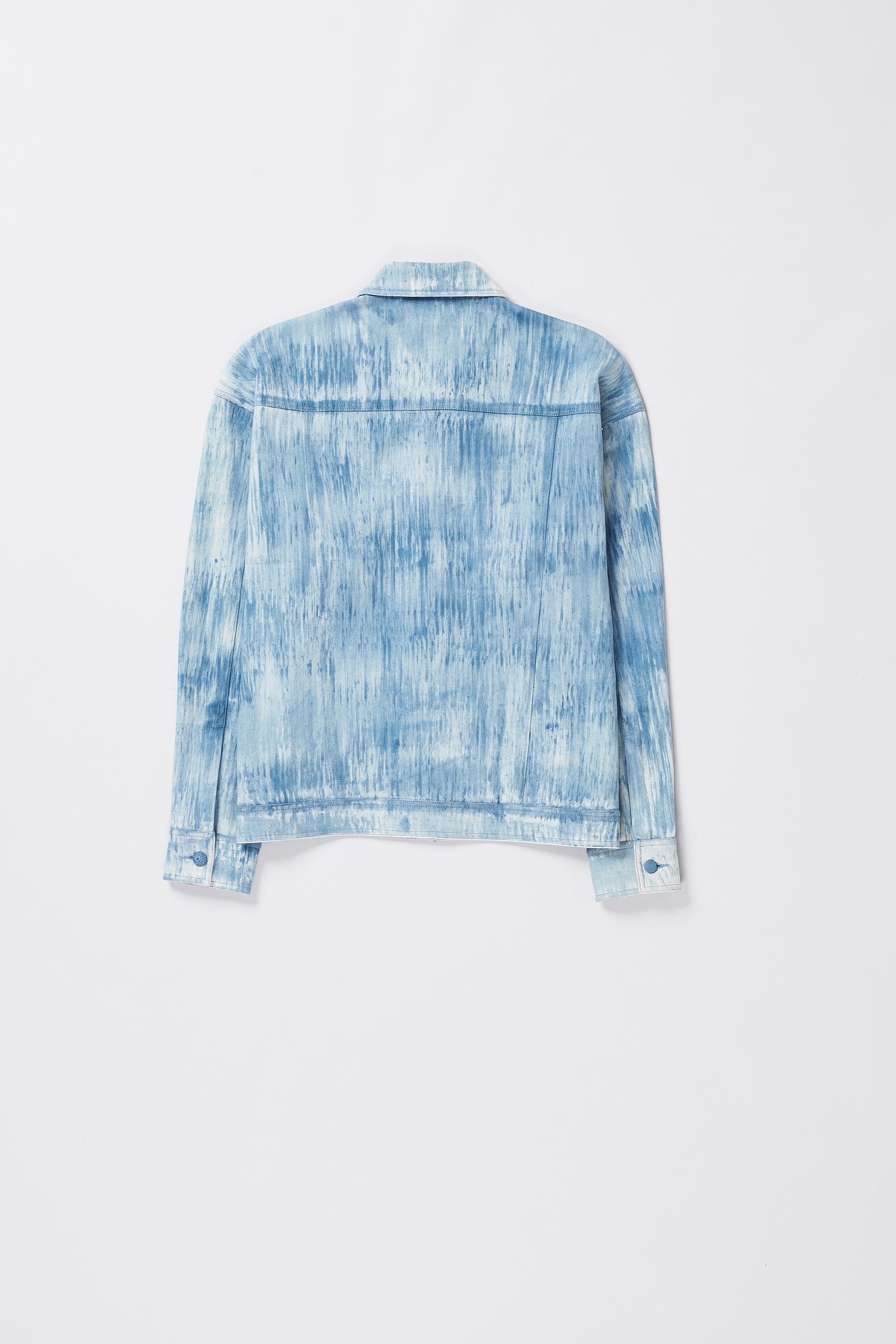 HAND-BRUSHED INDIGO JACKET