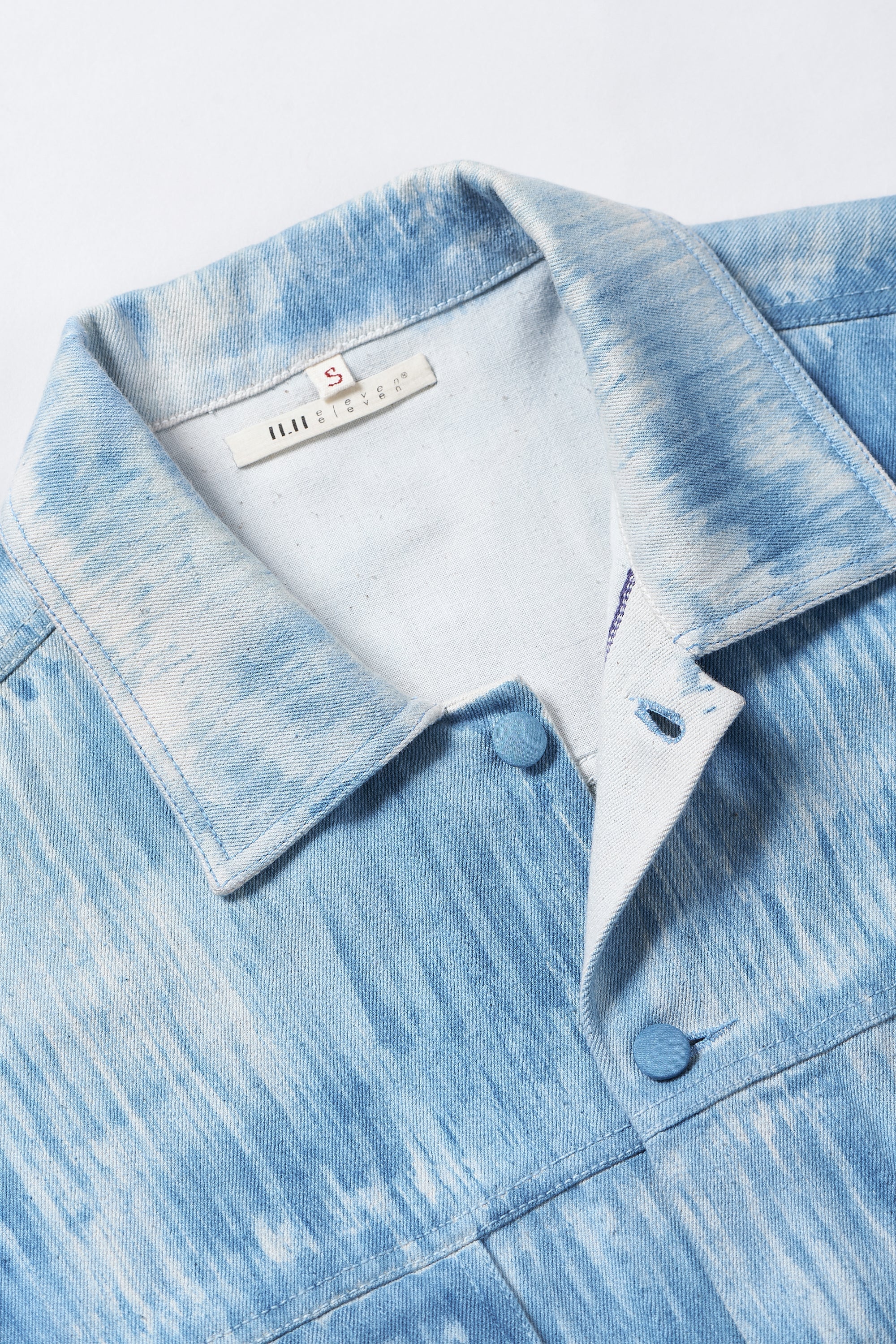 HAND-BRUSHED INDIGO JACKET