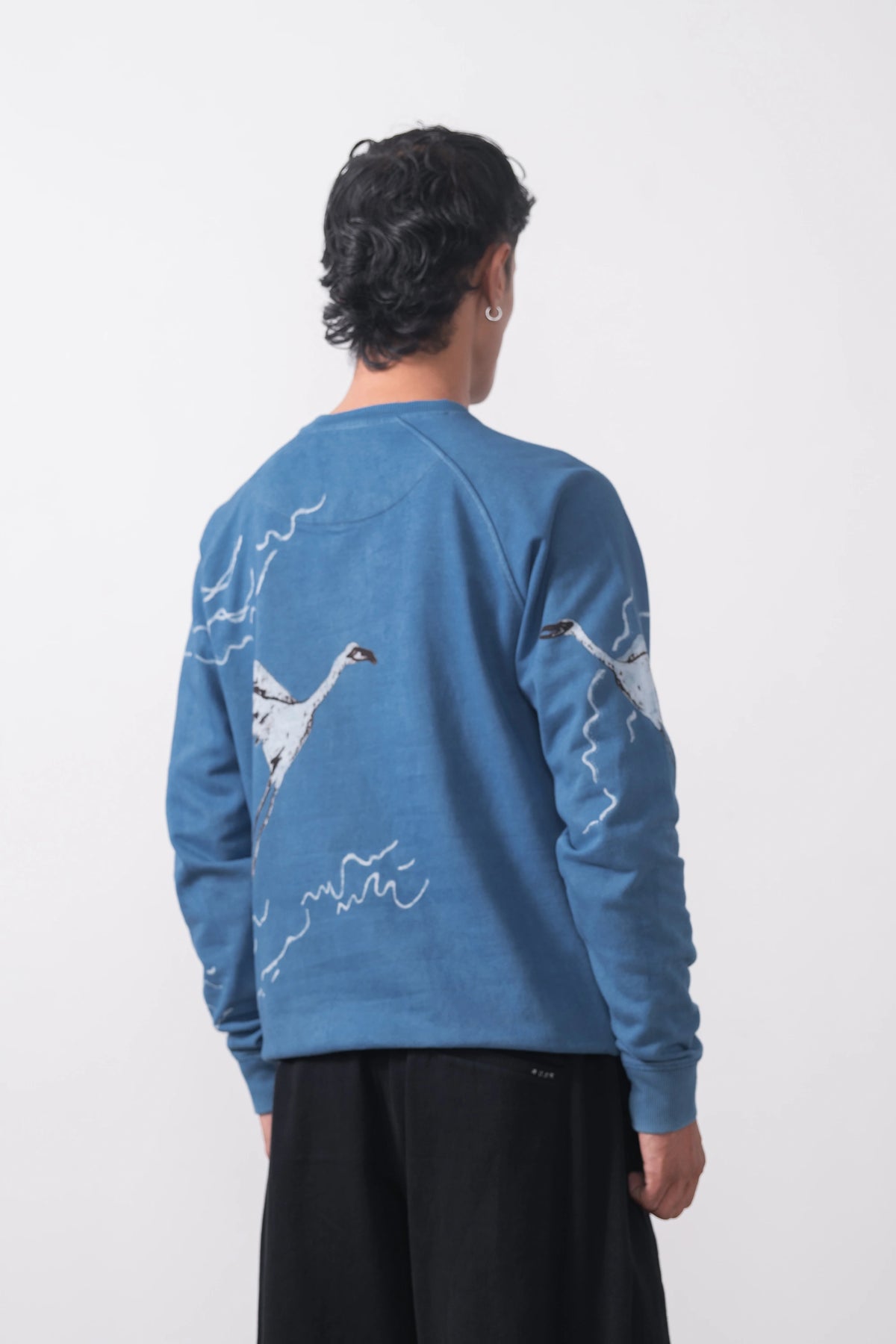 Unisex Cotton Handpainted Sweatshirt