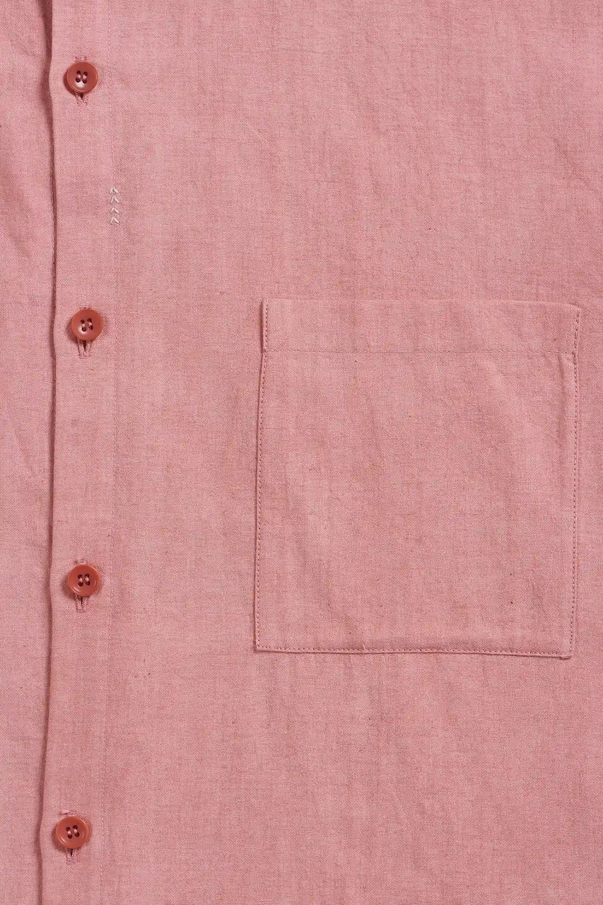 Handpainted Lovers Shirt in Chalk Pink