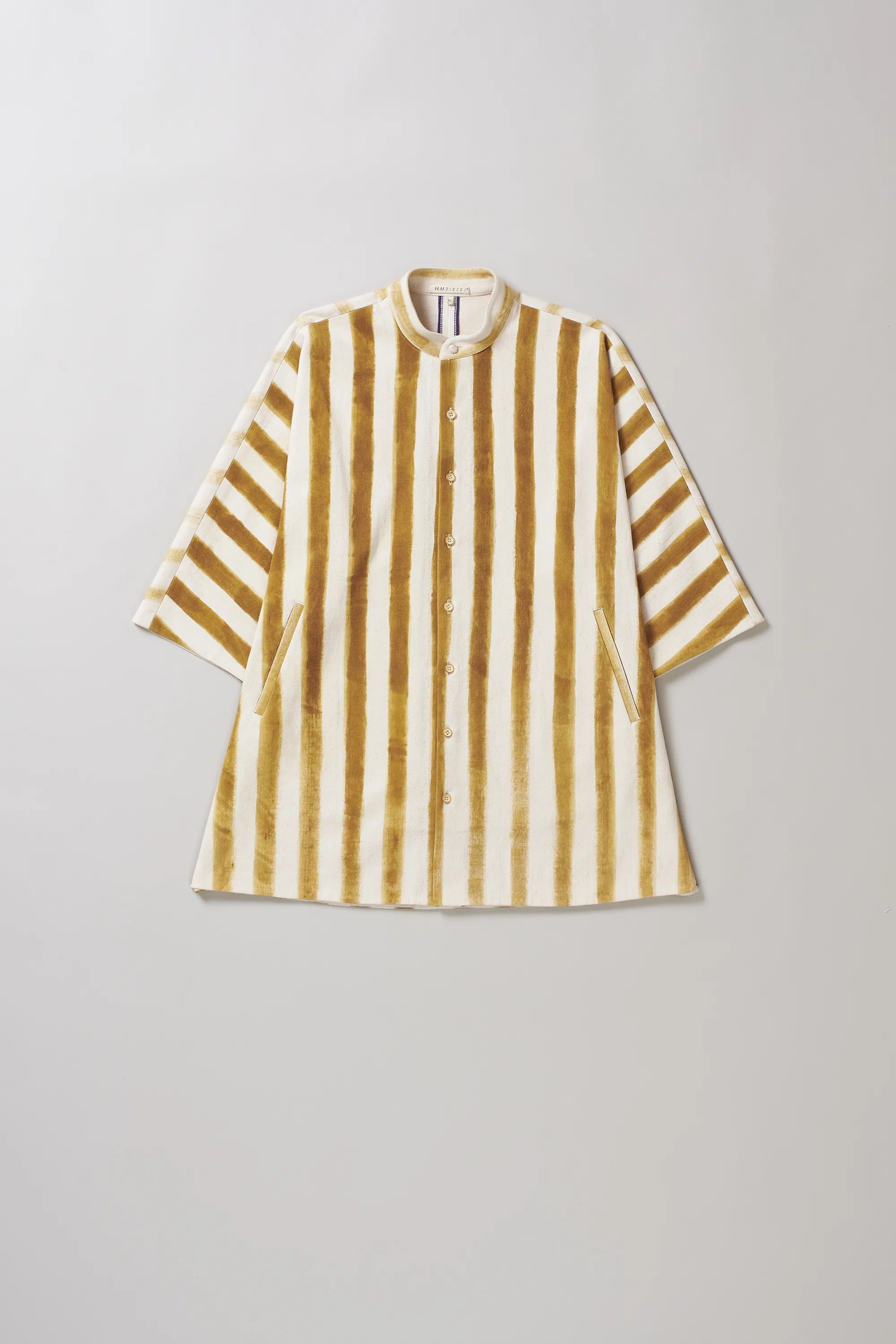 Macca Shirt In Hand Painted Stripes