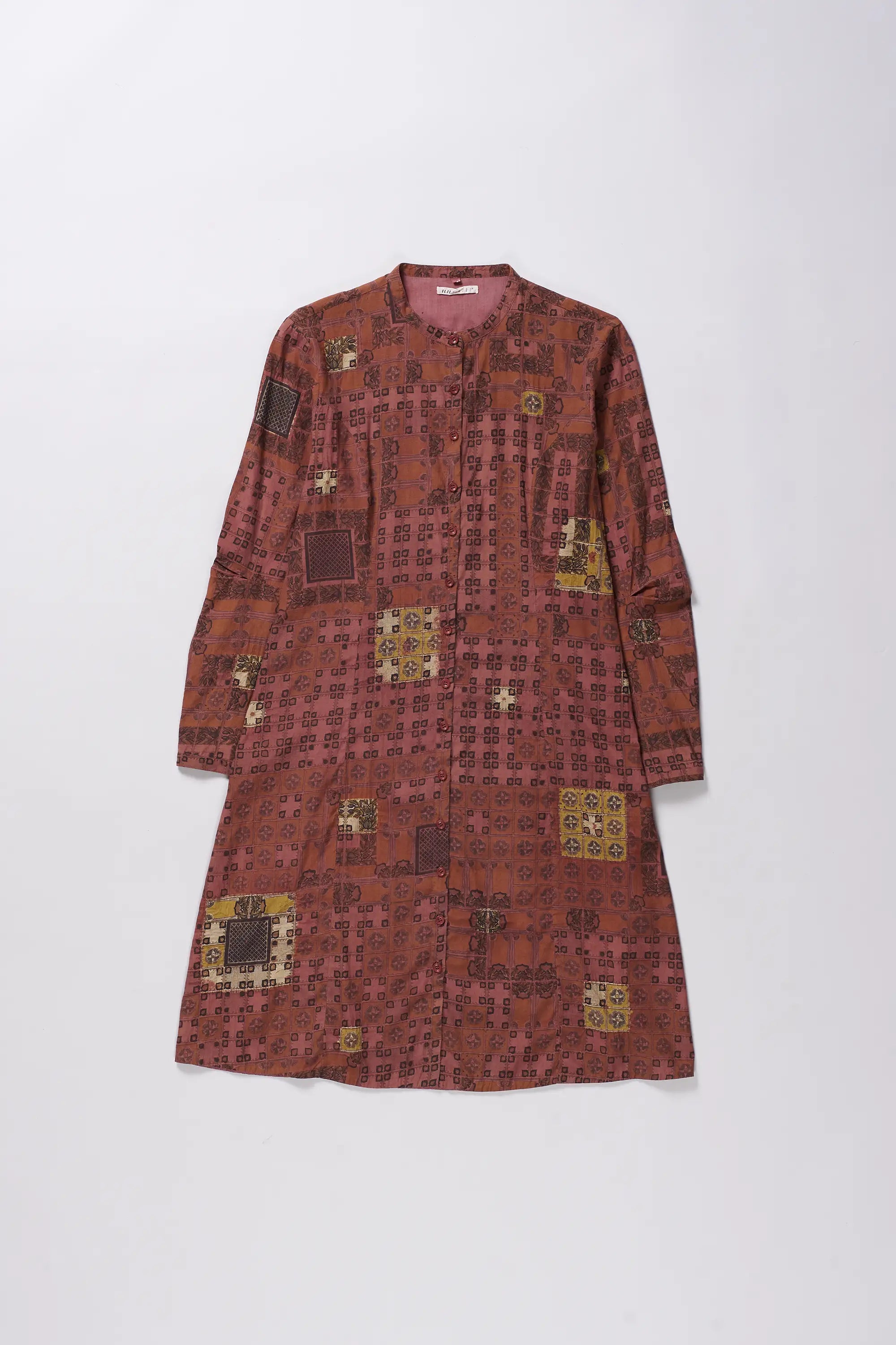 Chettinad Inspired Shibori Dress