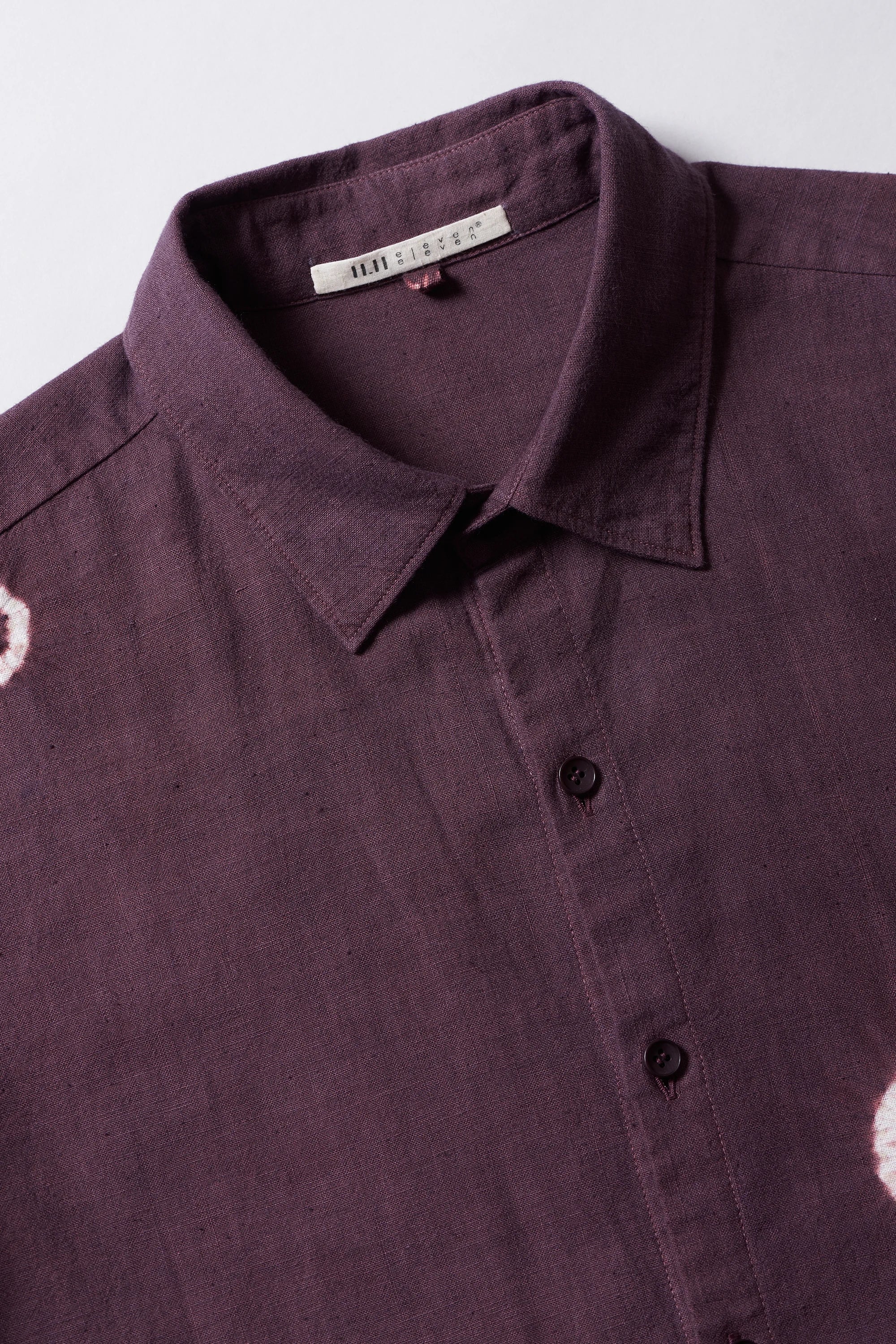 Relaxed Fit Shirt in Purple Red