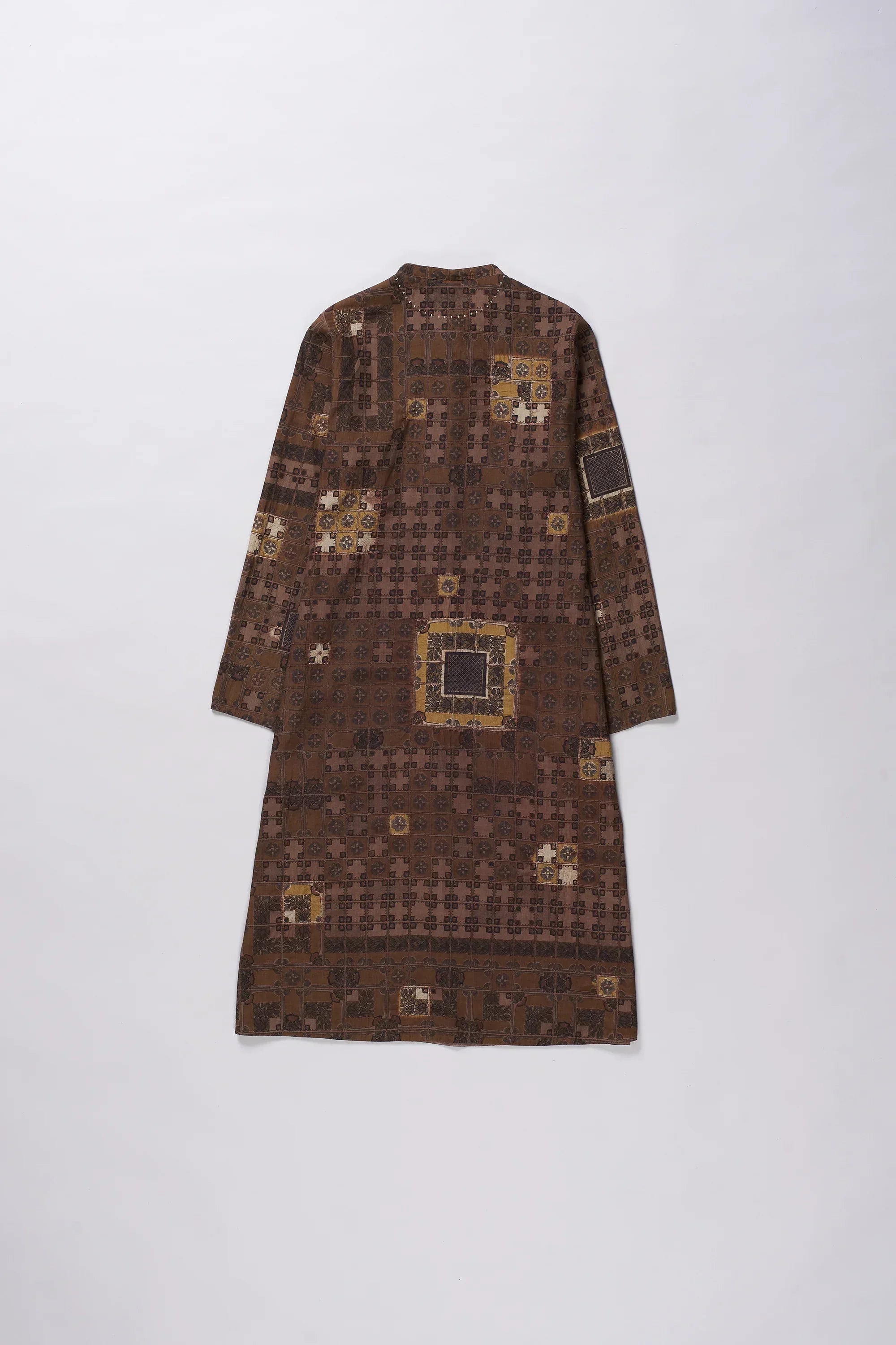 Chettinad Inspired Dress with Shibori