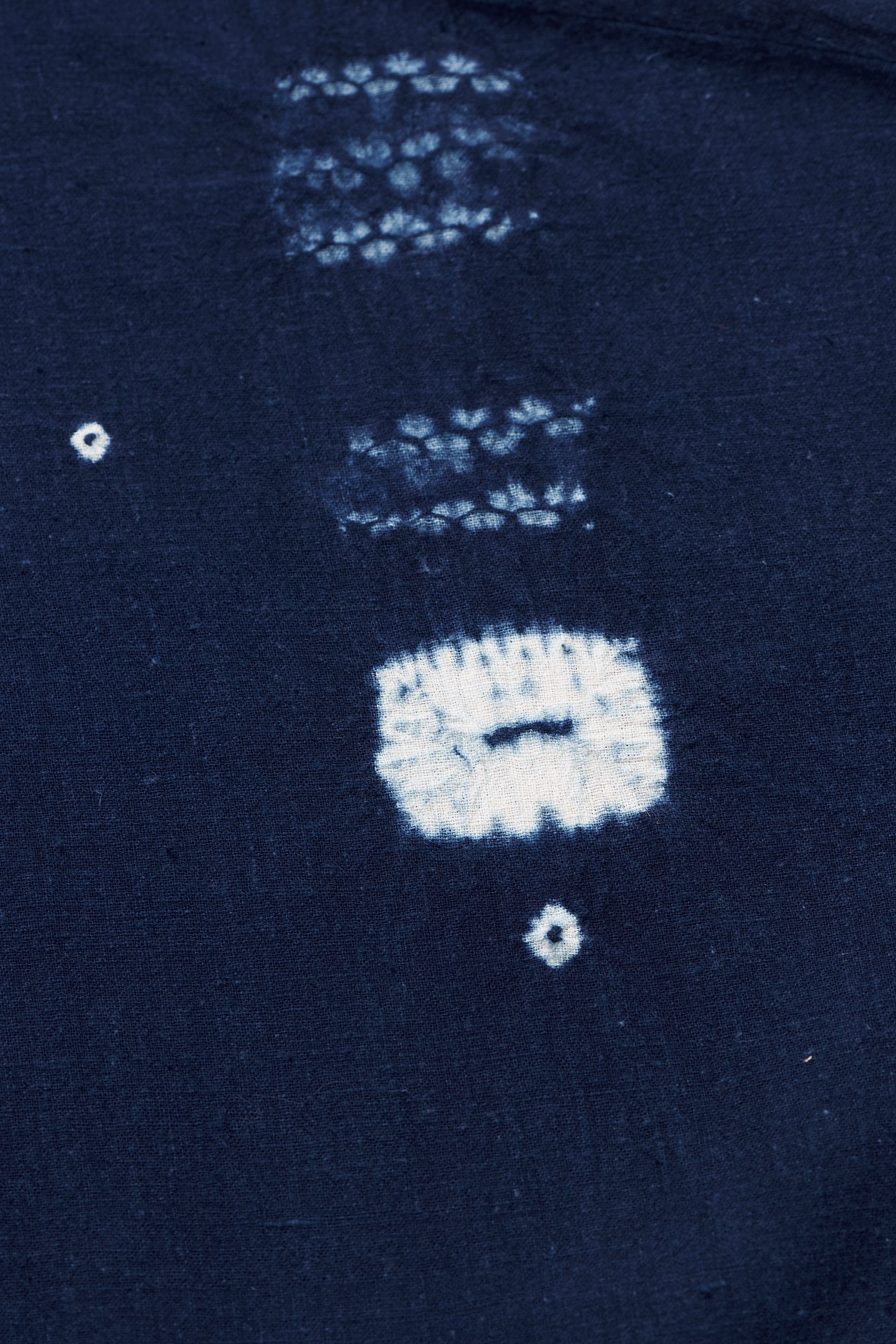 Shibori Kimono Half Sleeve Shirt