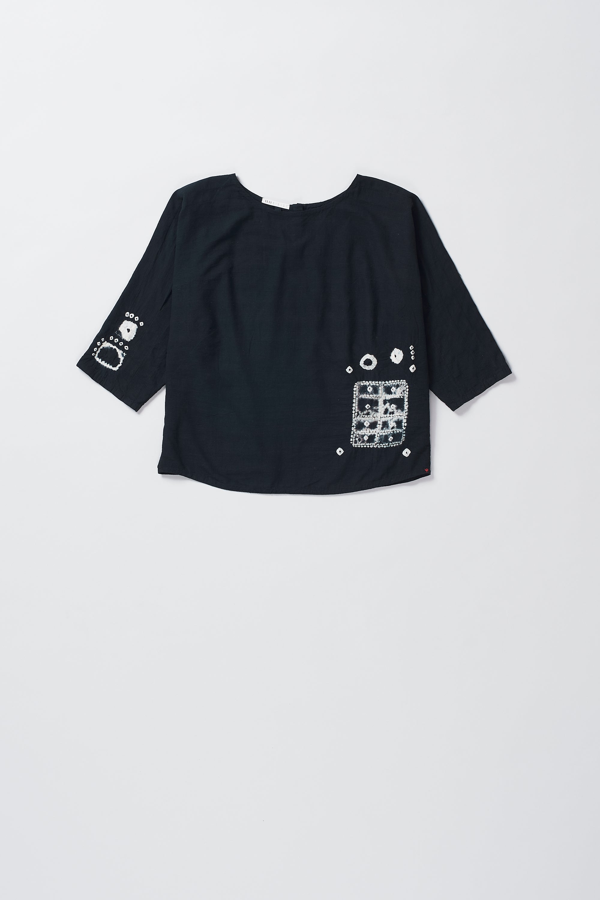 SHIBORI KIMONO SLEEVE TOP