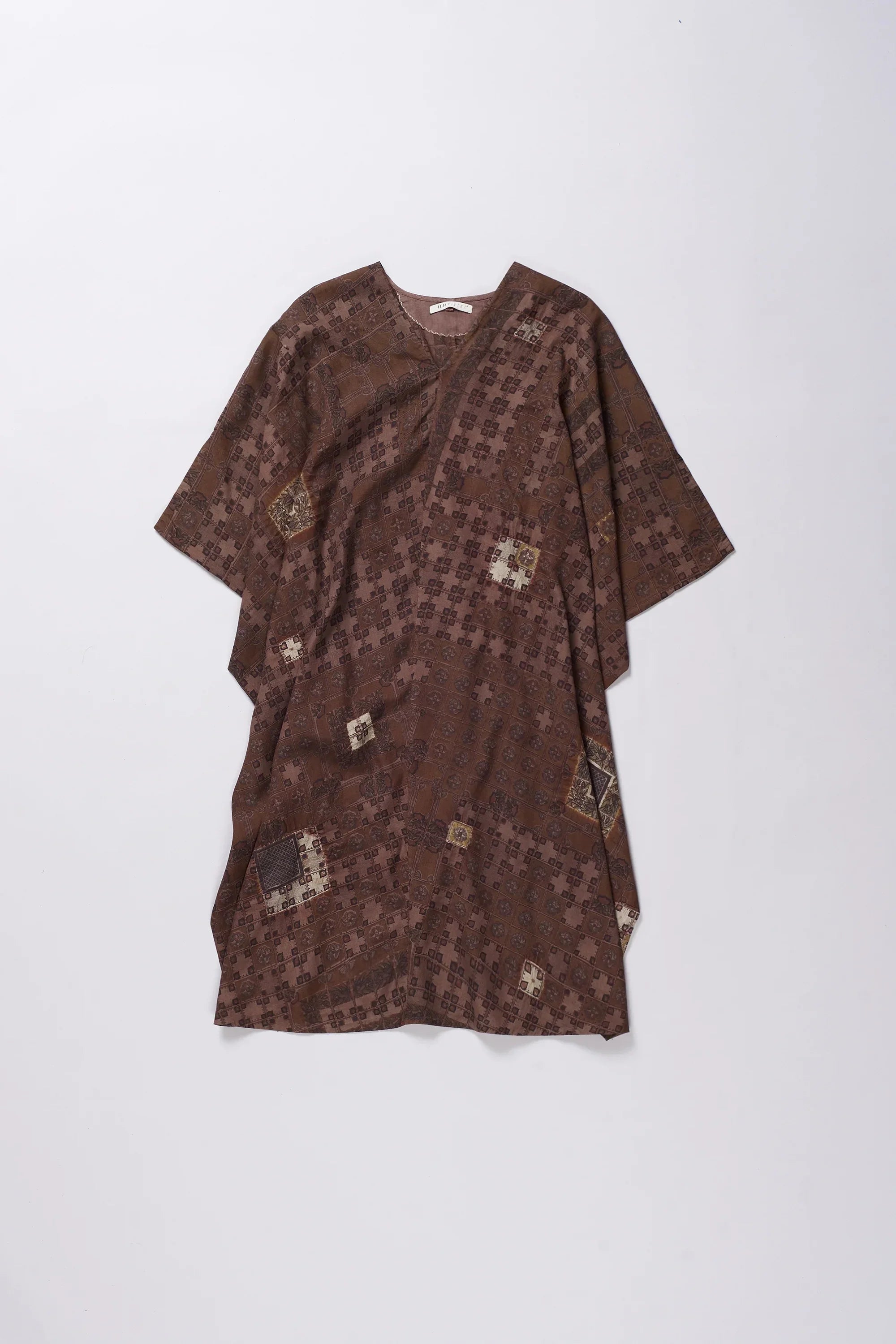 Chettinad Inspired Shibori Dress