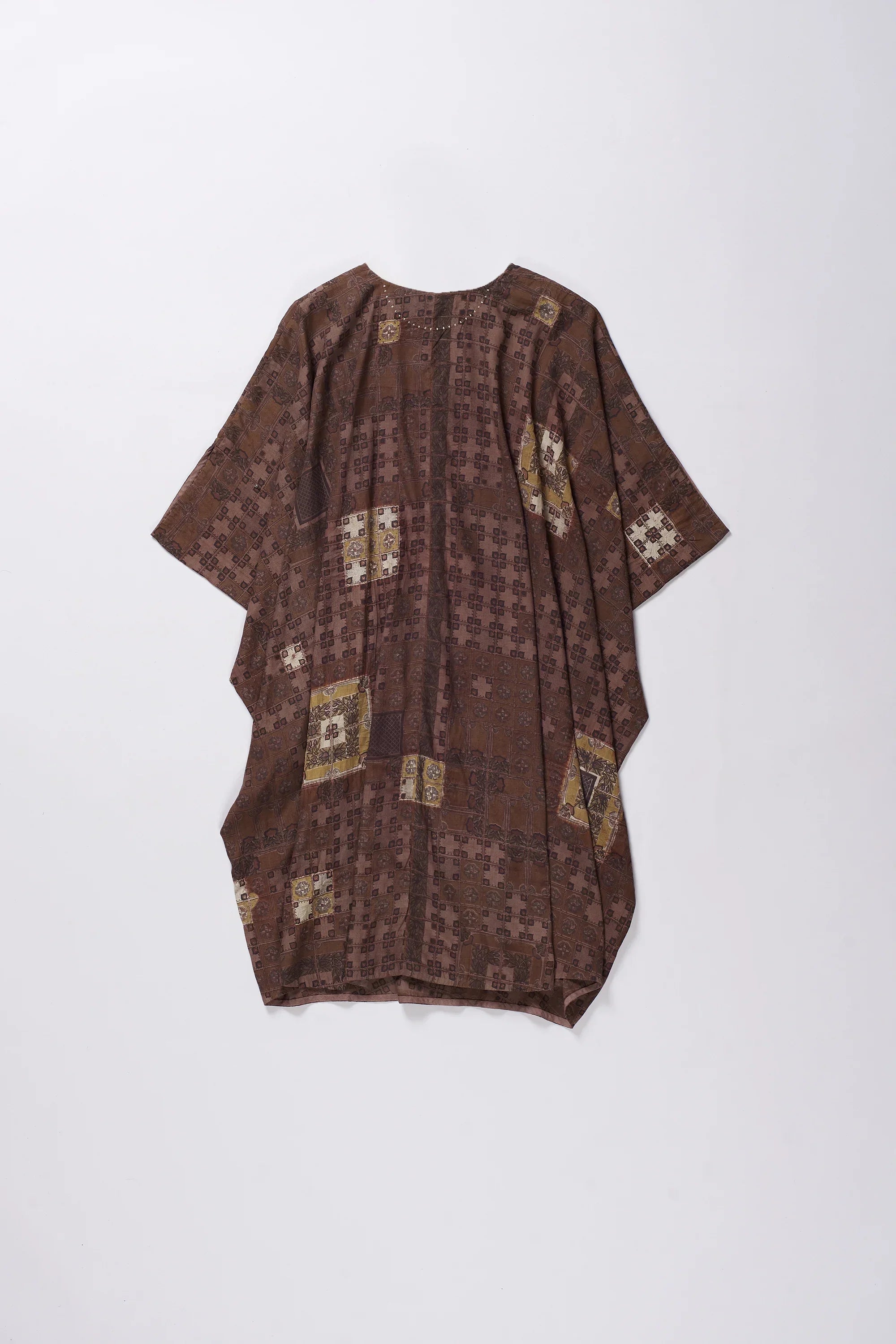 Chettinad Inspired Shibori Dress