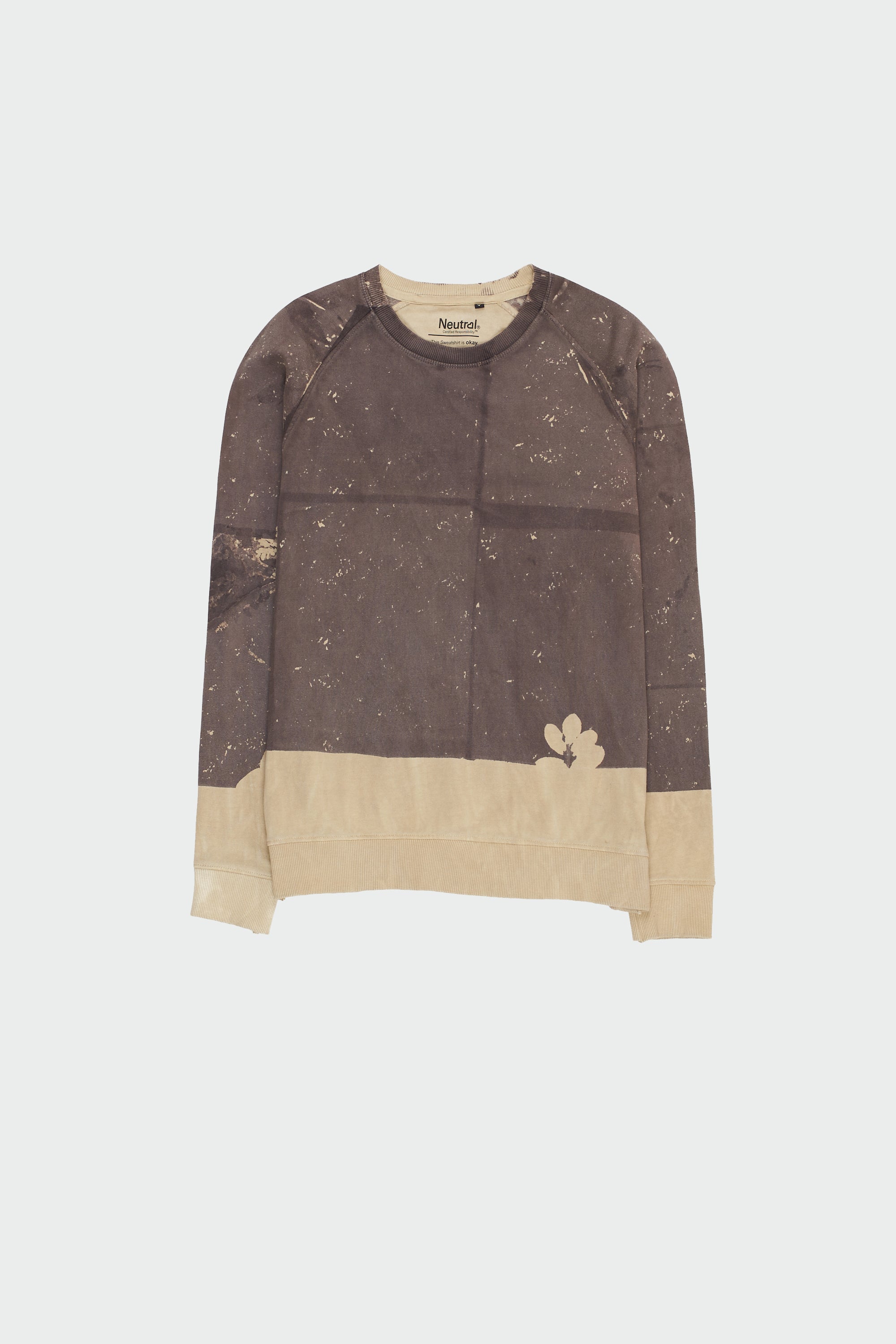 Charcoal Screen Printed Sweatshirt