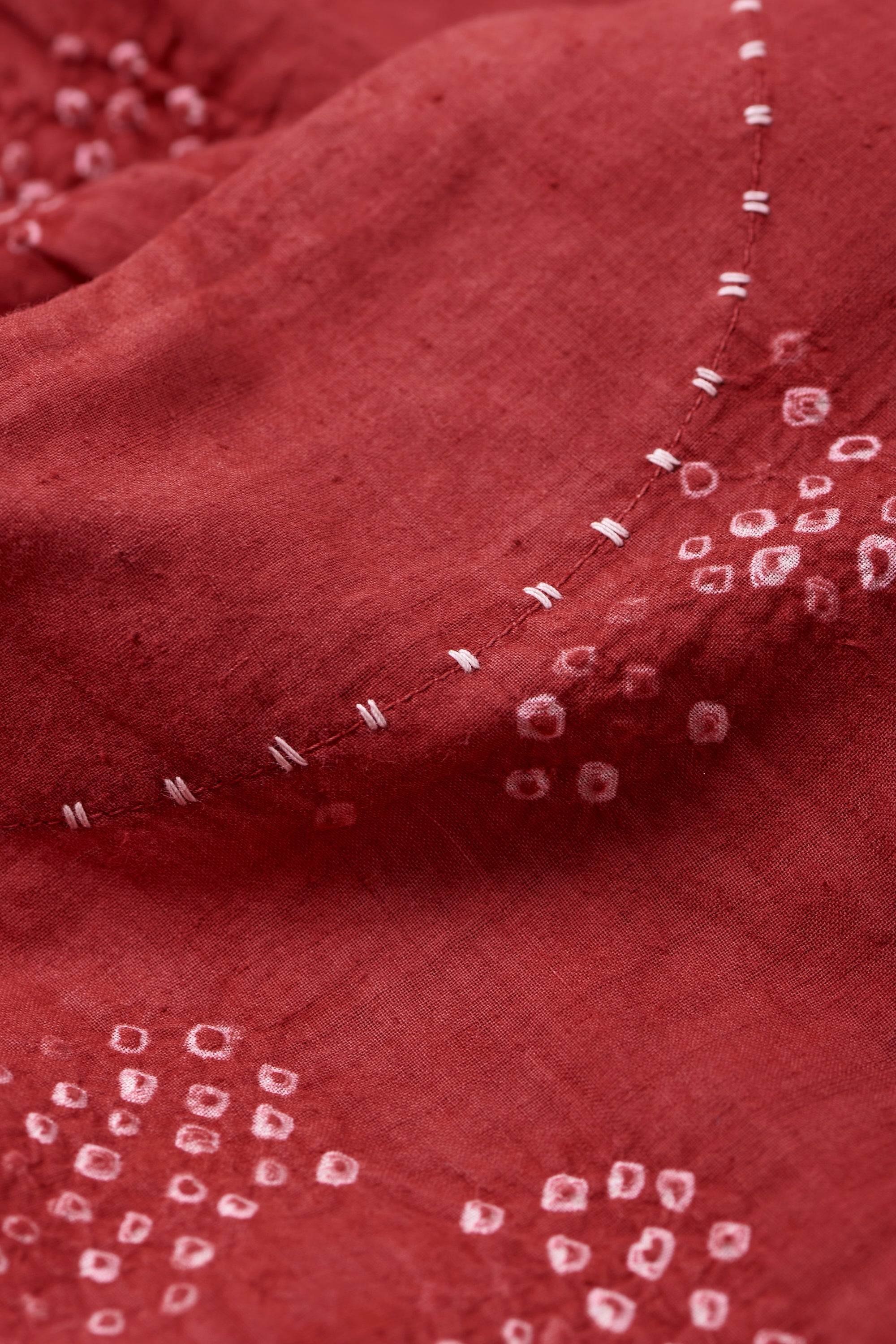 Flared Long Bandhani Dress