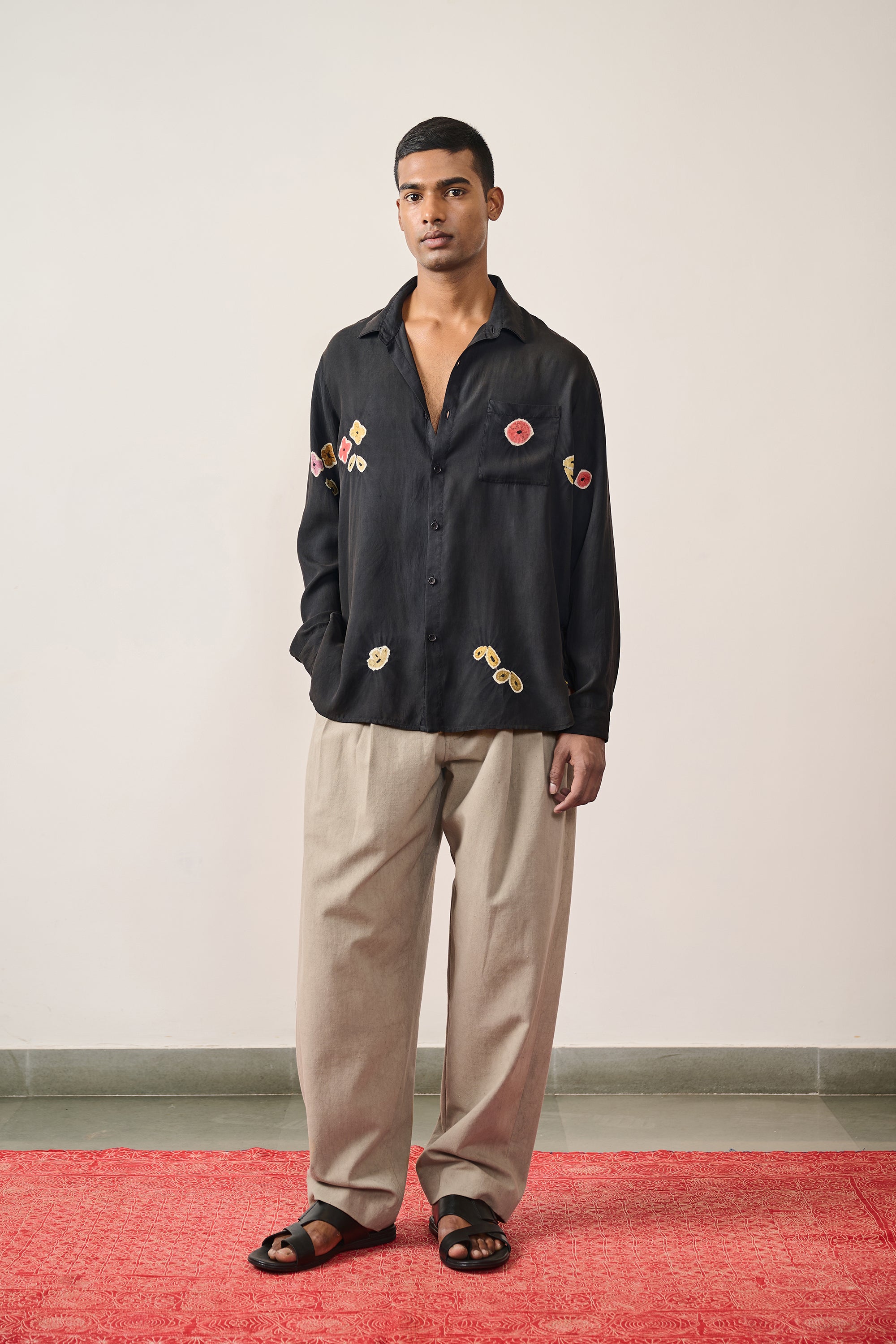 FINE SILK UNISEX SHIRT