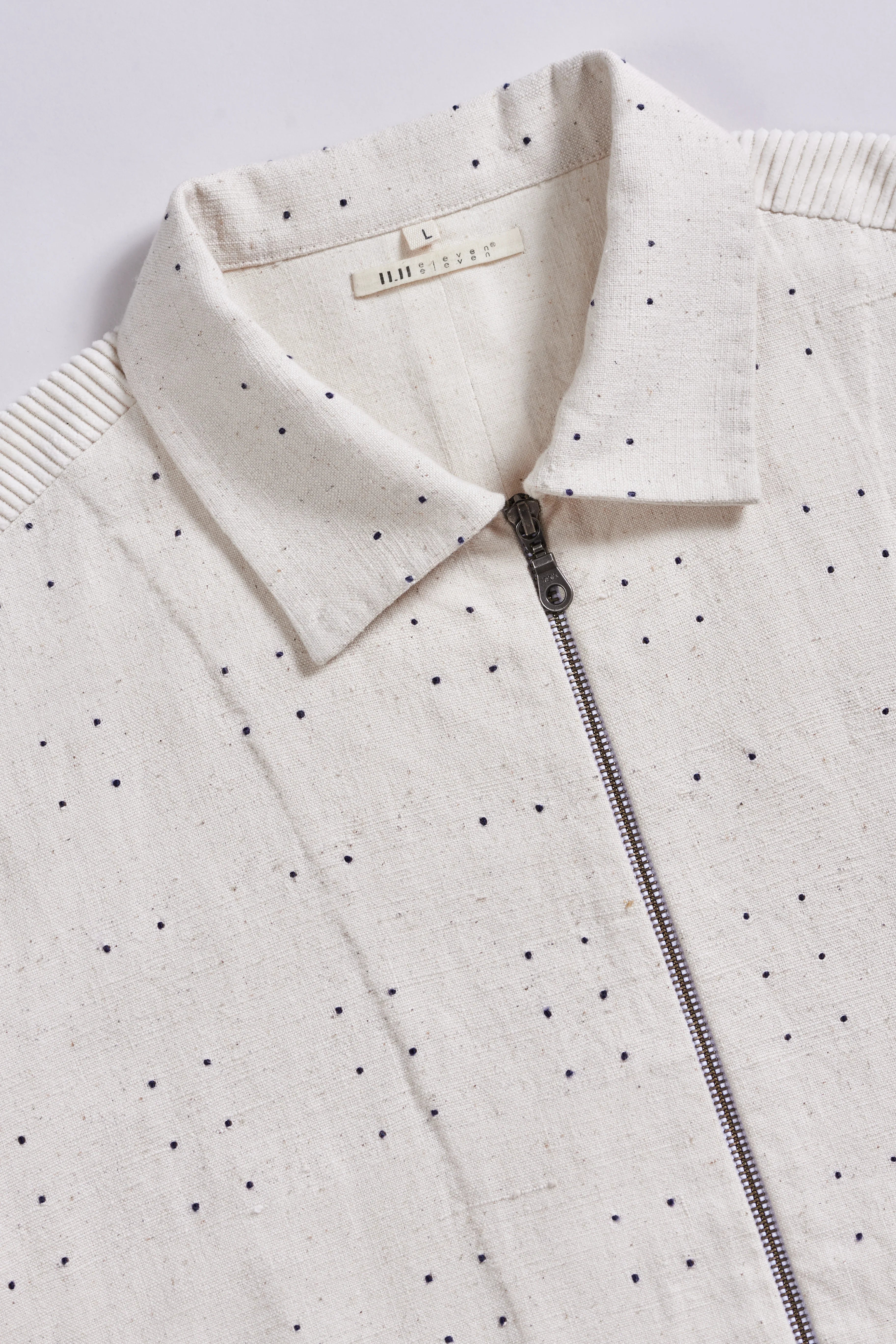 Tangaliya Ecru Cotton Jacket