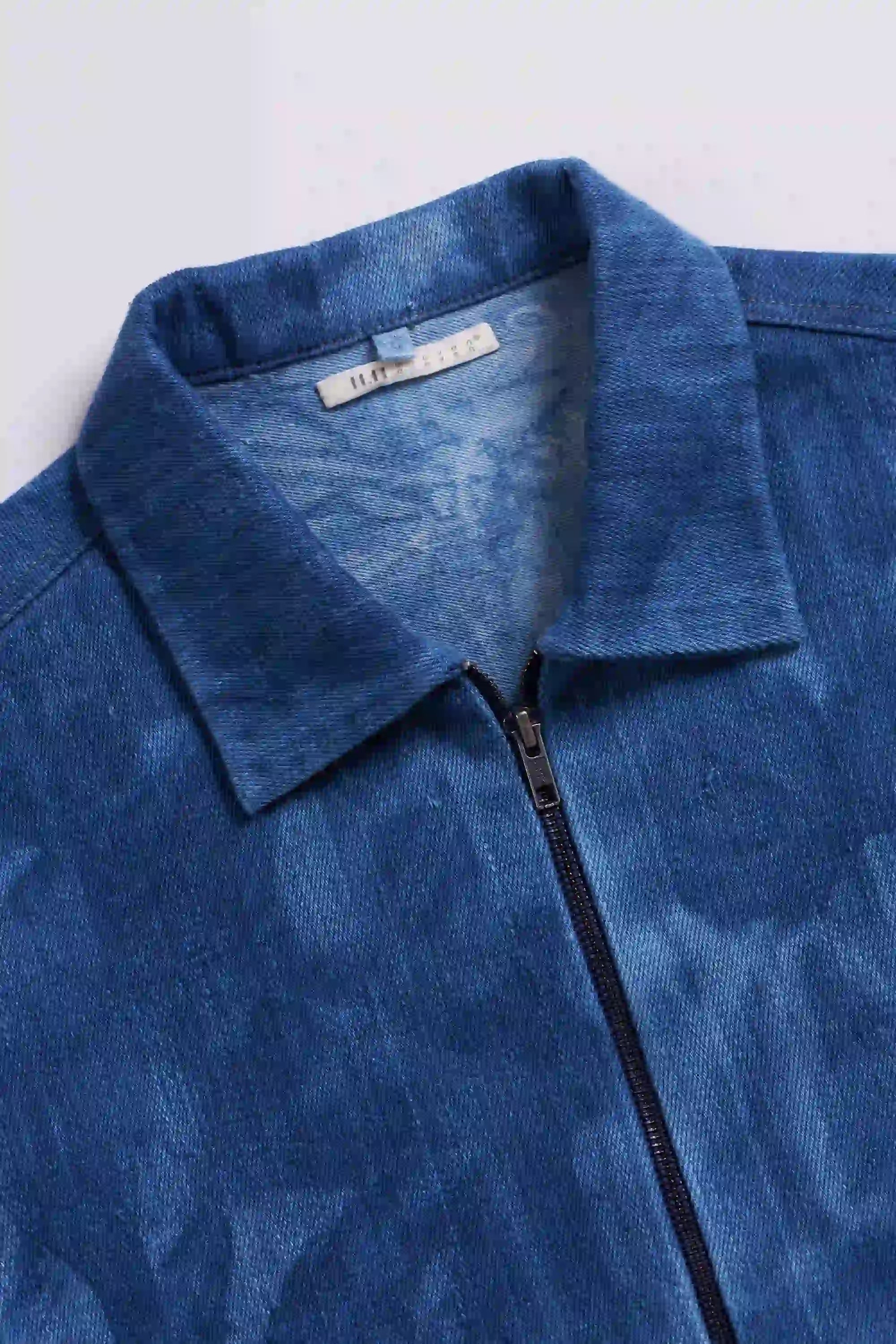 Nick Bomber Jacket in Indigo