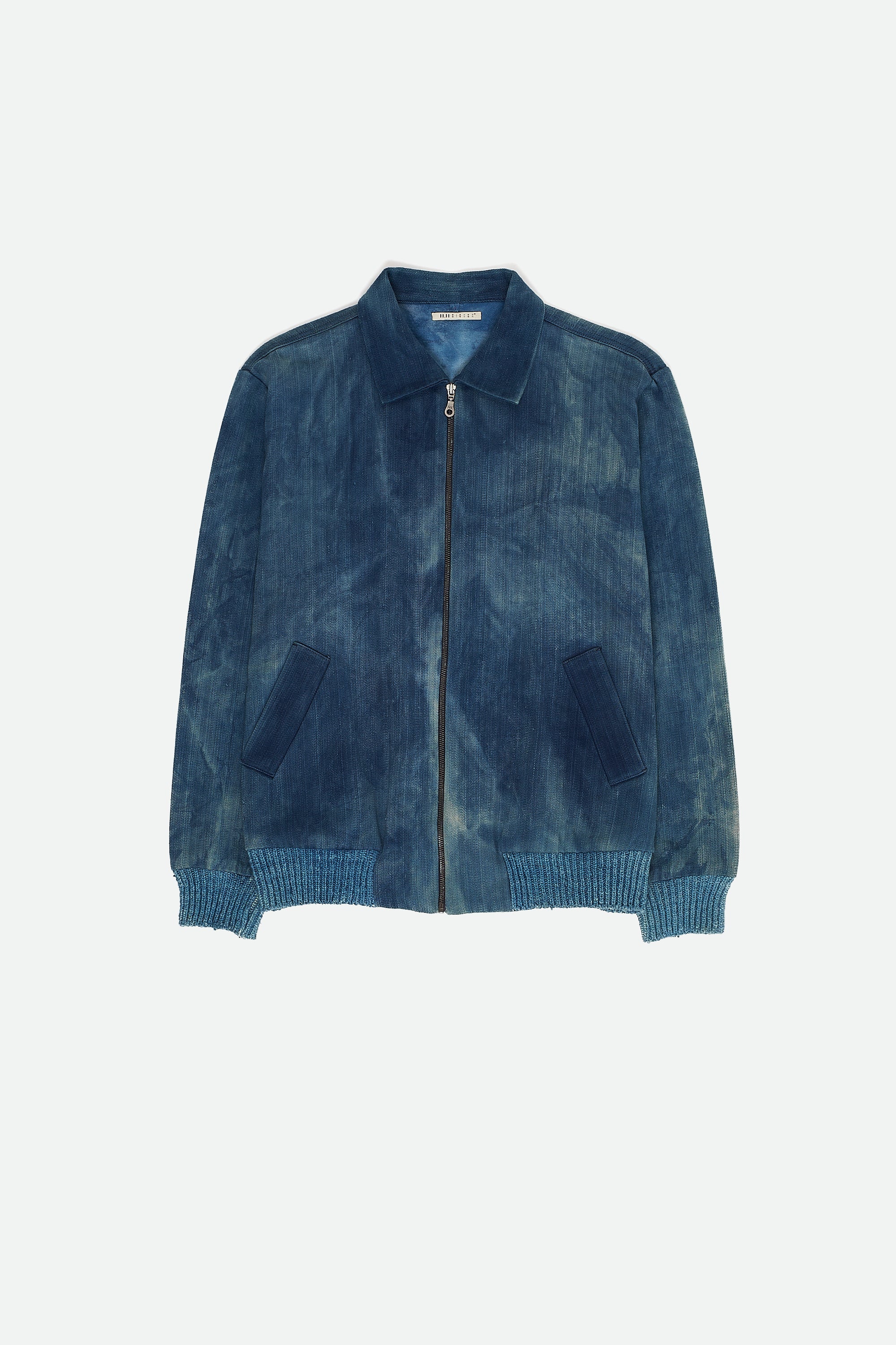 Nick Bomber Jacket in Indigo