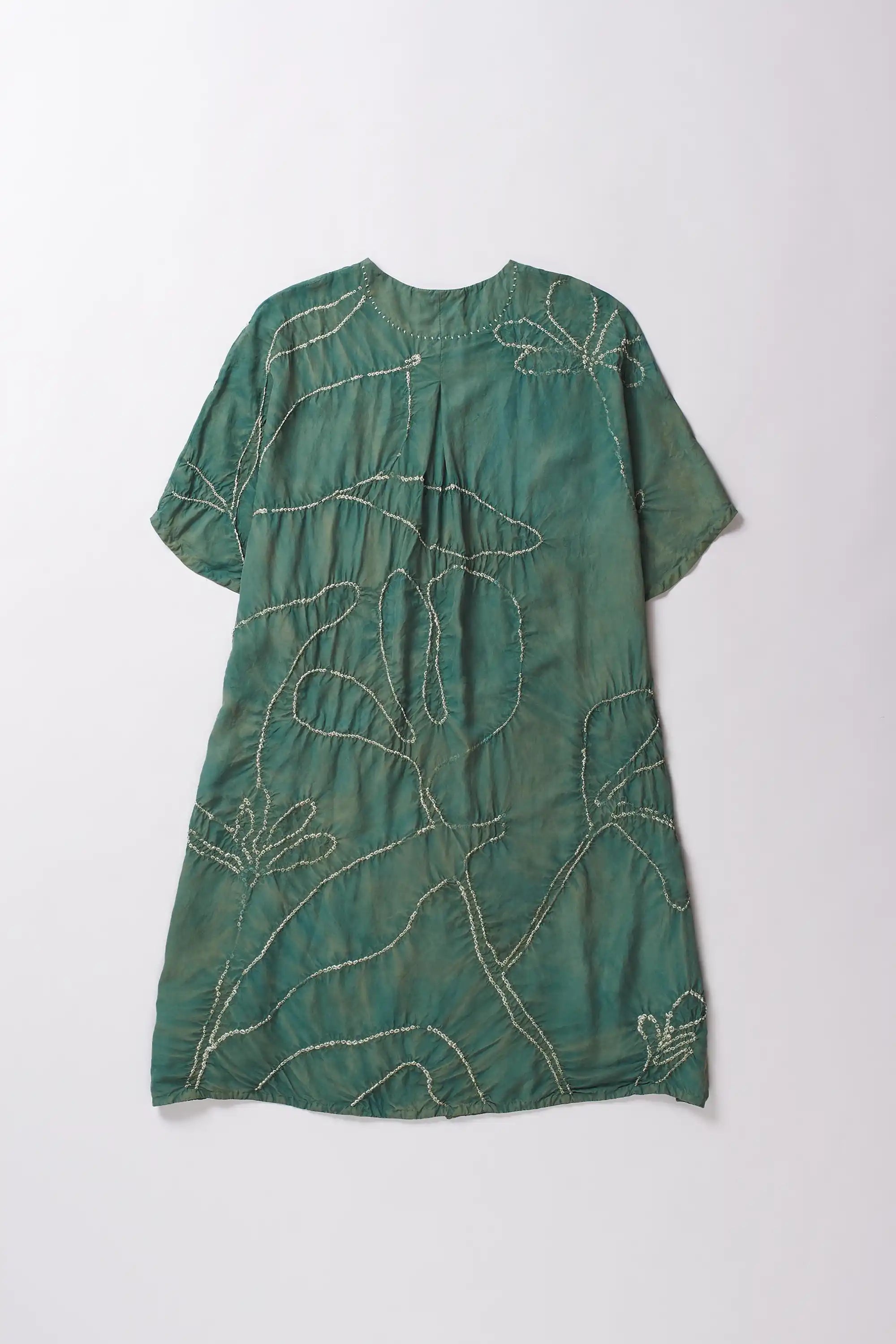 Olive green dress