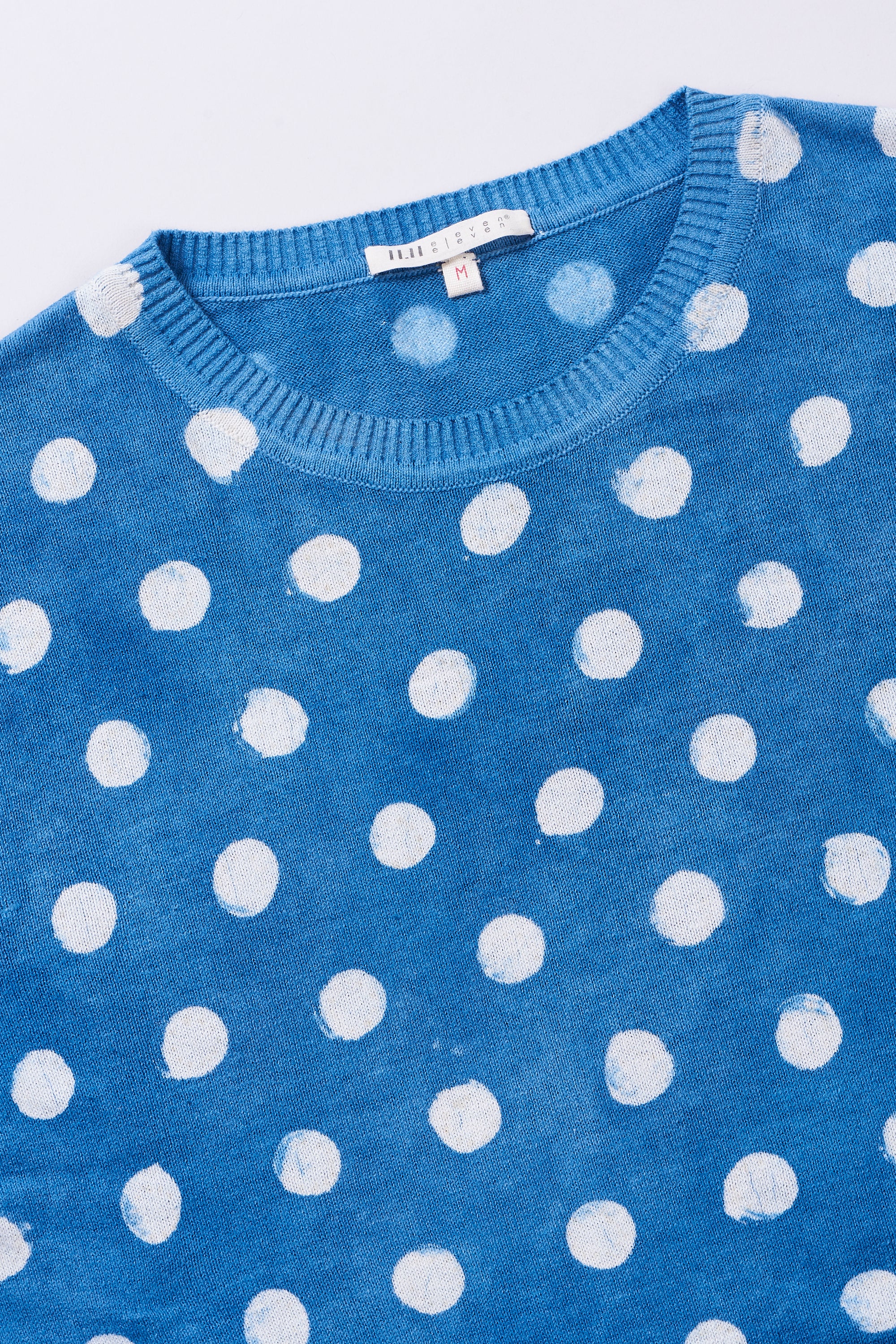 LIGHT INDIGO COTTON T-SHIRT