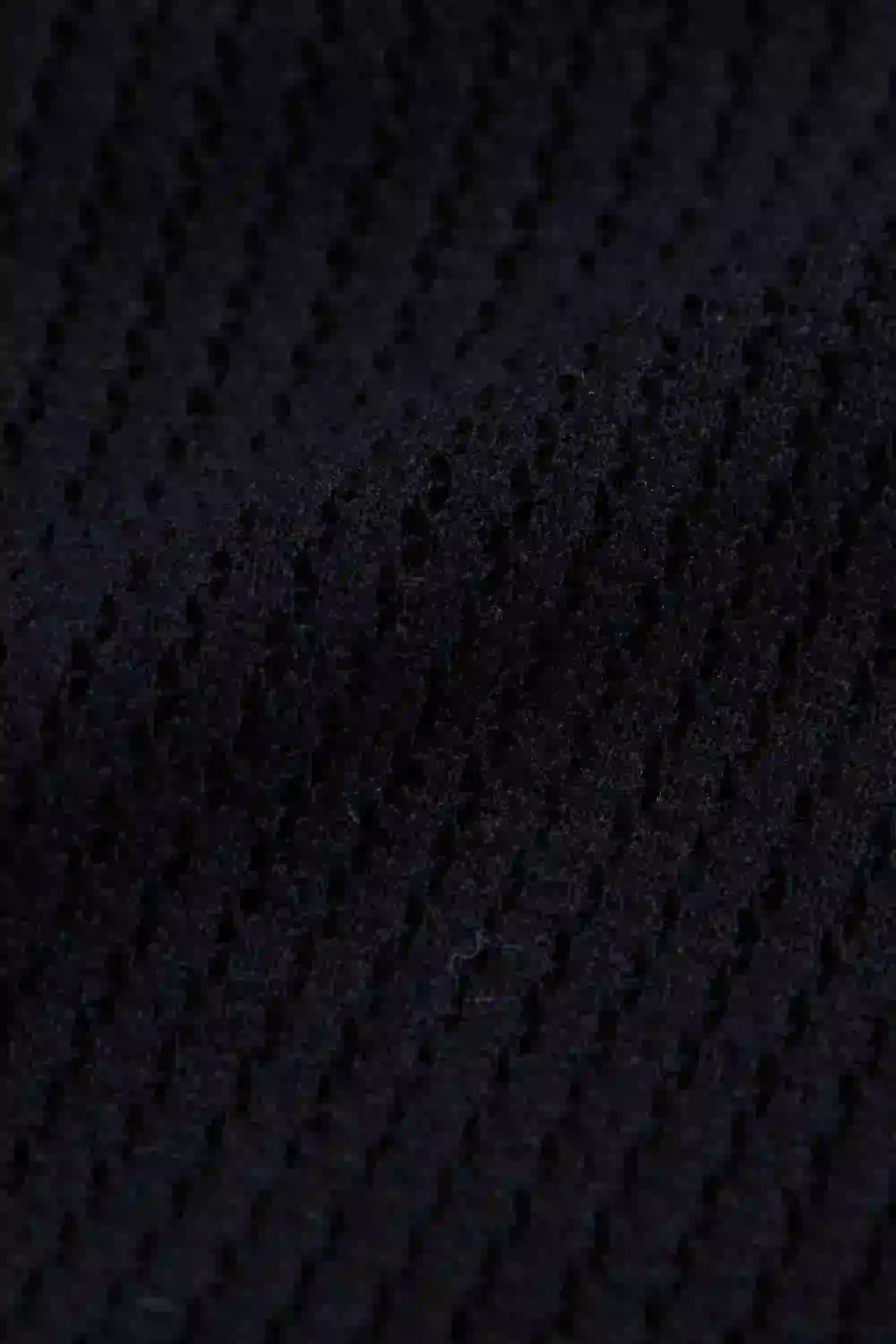 Close-up of dark blue textured fabric