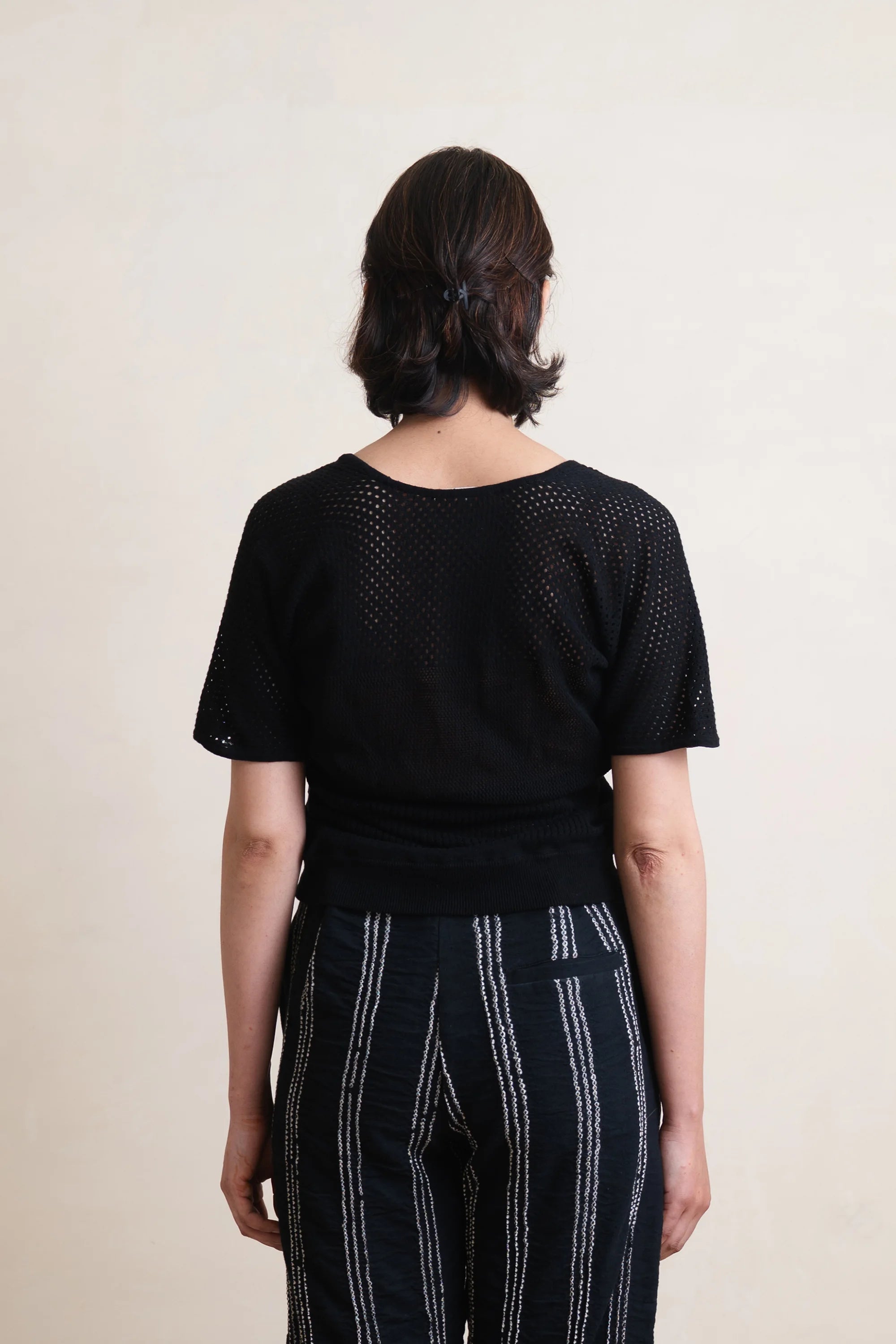 Gege Plunge Neck T-Shirt
