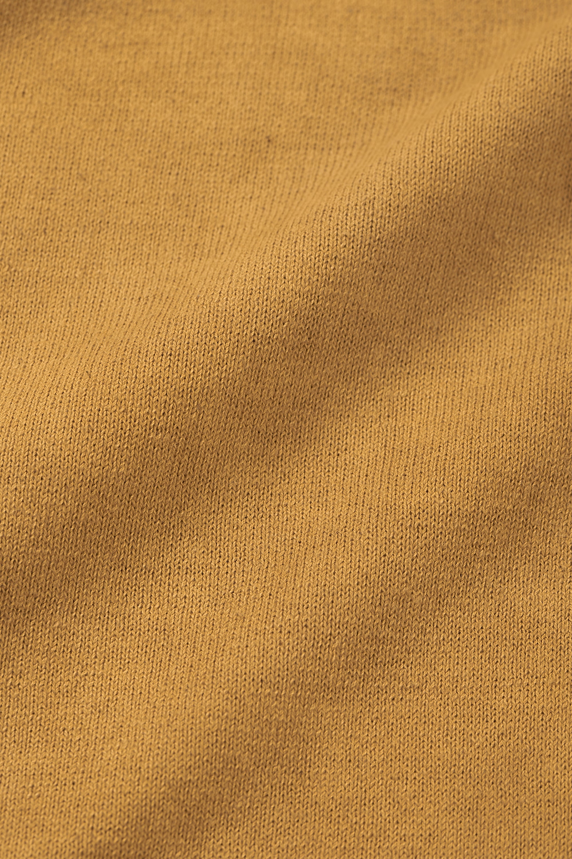 MUSTARD YELLOW COTTON T-SHIRT