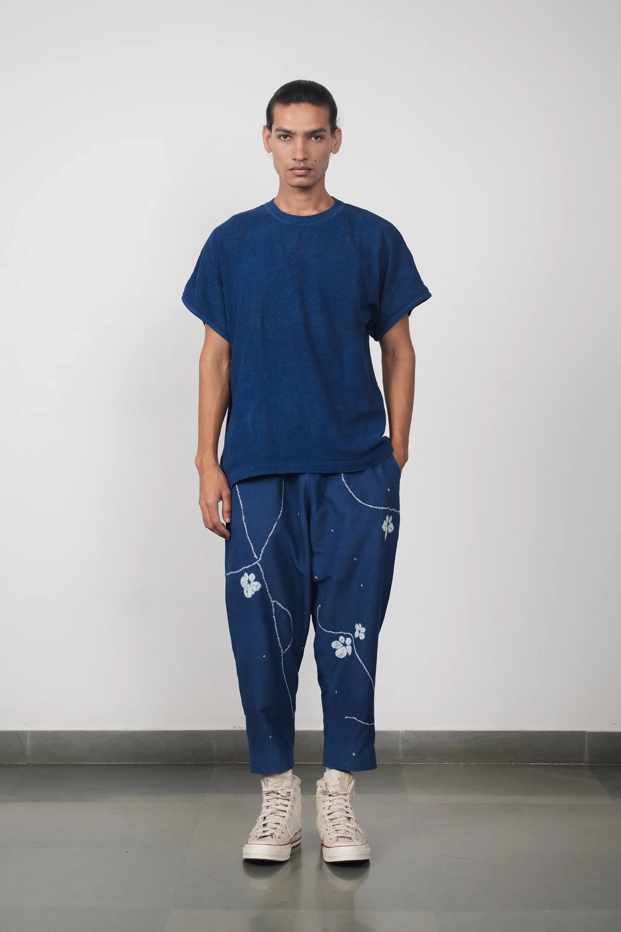 Relaxed Fit T-Shirt in Medium Indigo