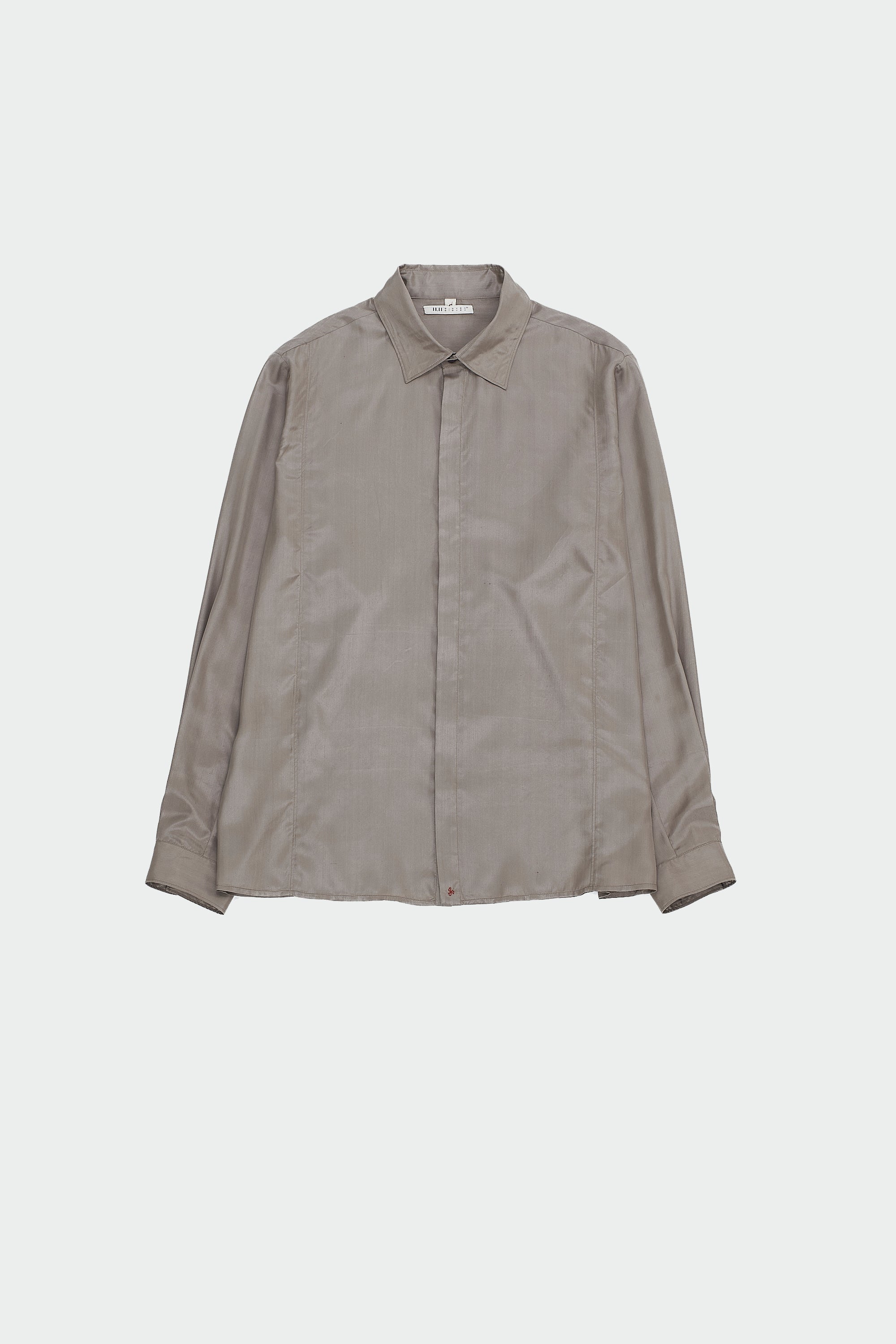 Smoke Soft Silk Shirt