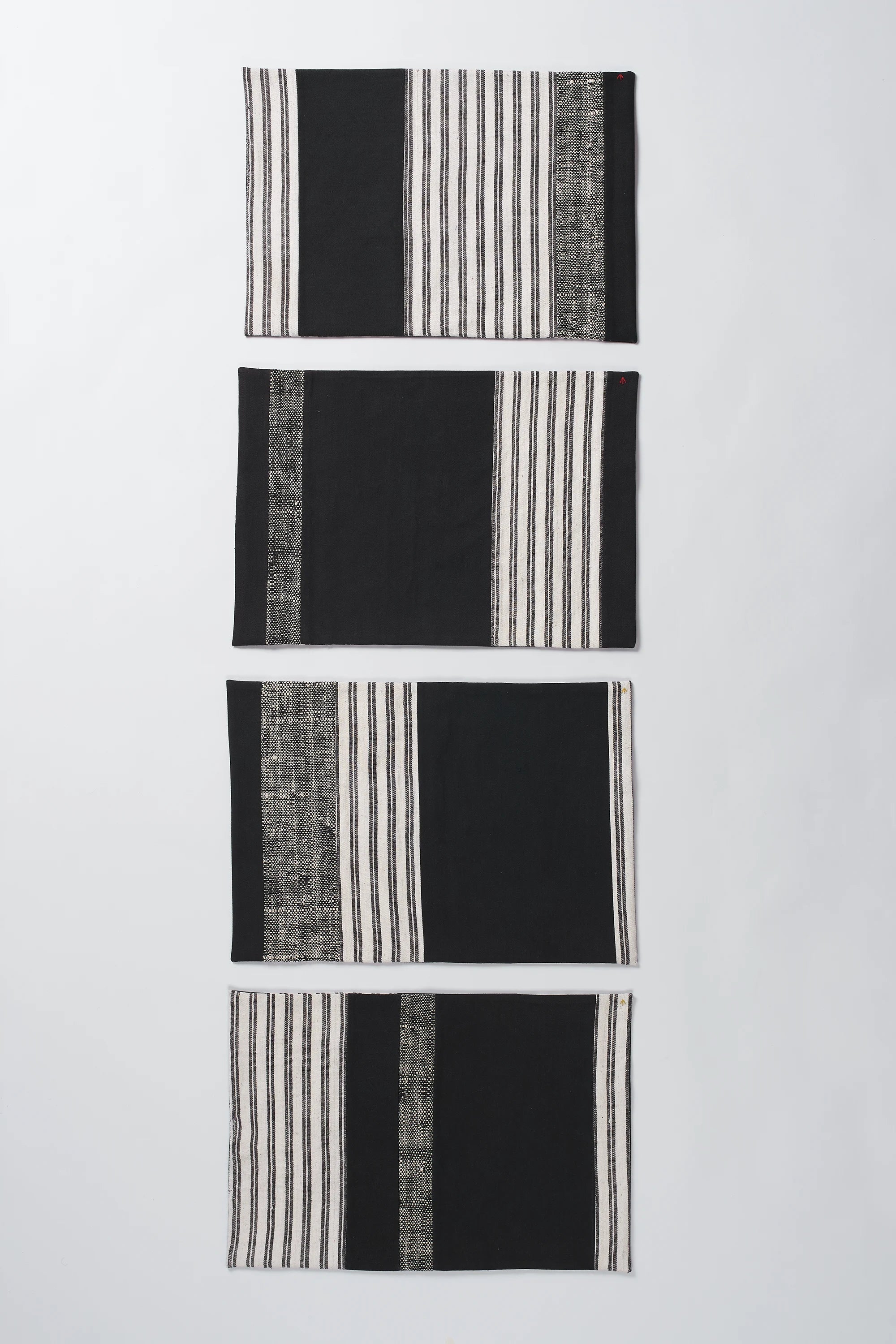 Black Patchwork Placemat