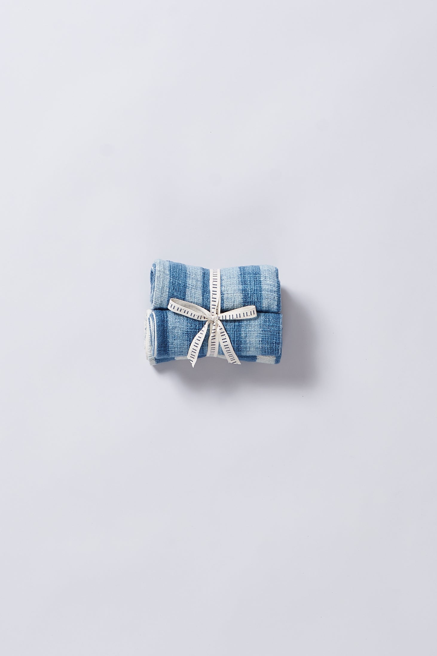 Indigo Stripe Towel Small