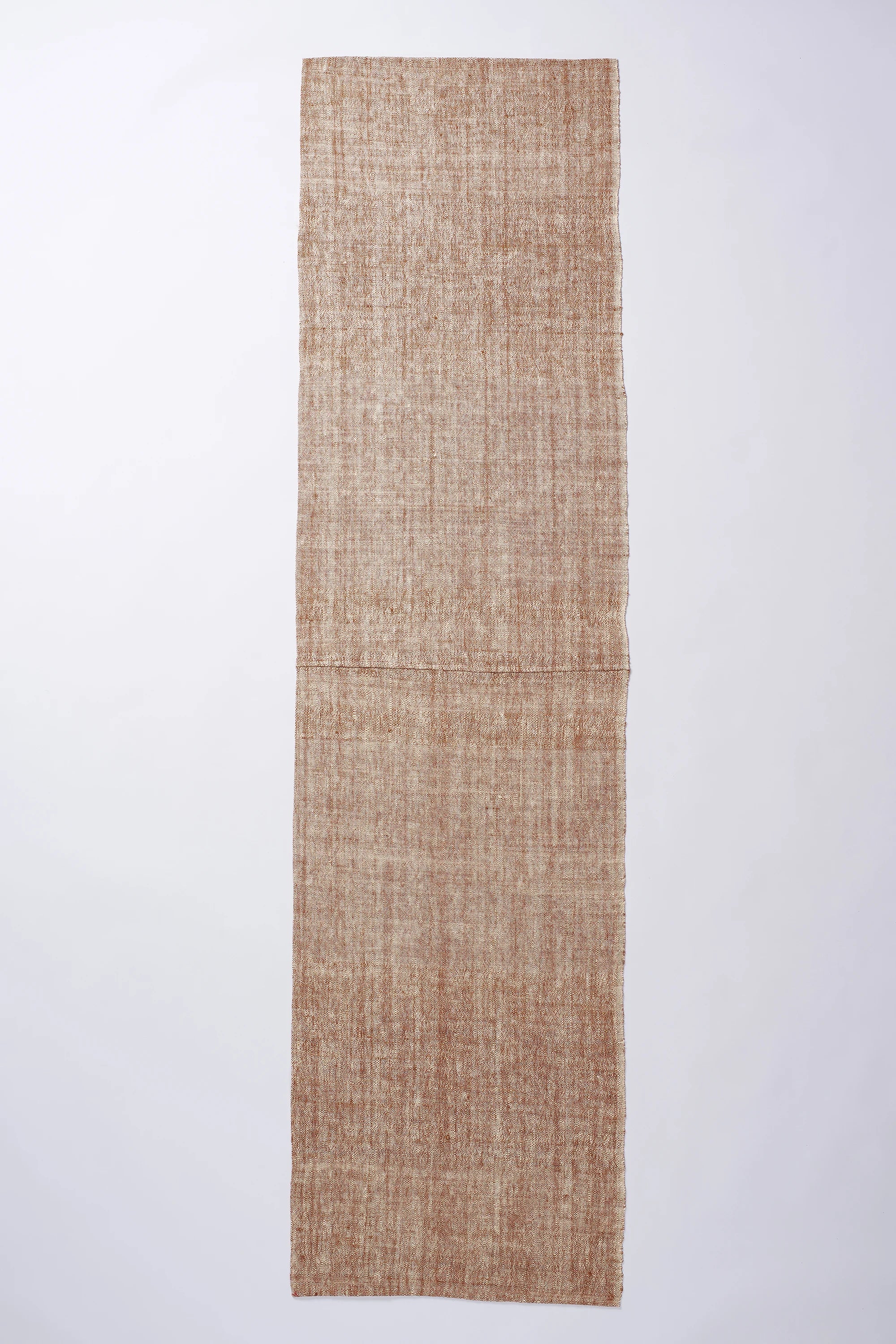 Handspun Scarf in Burnt Umber