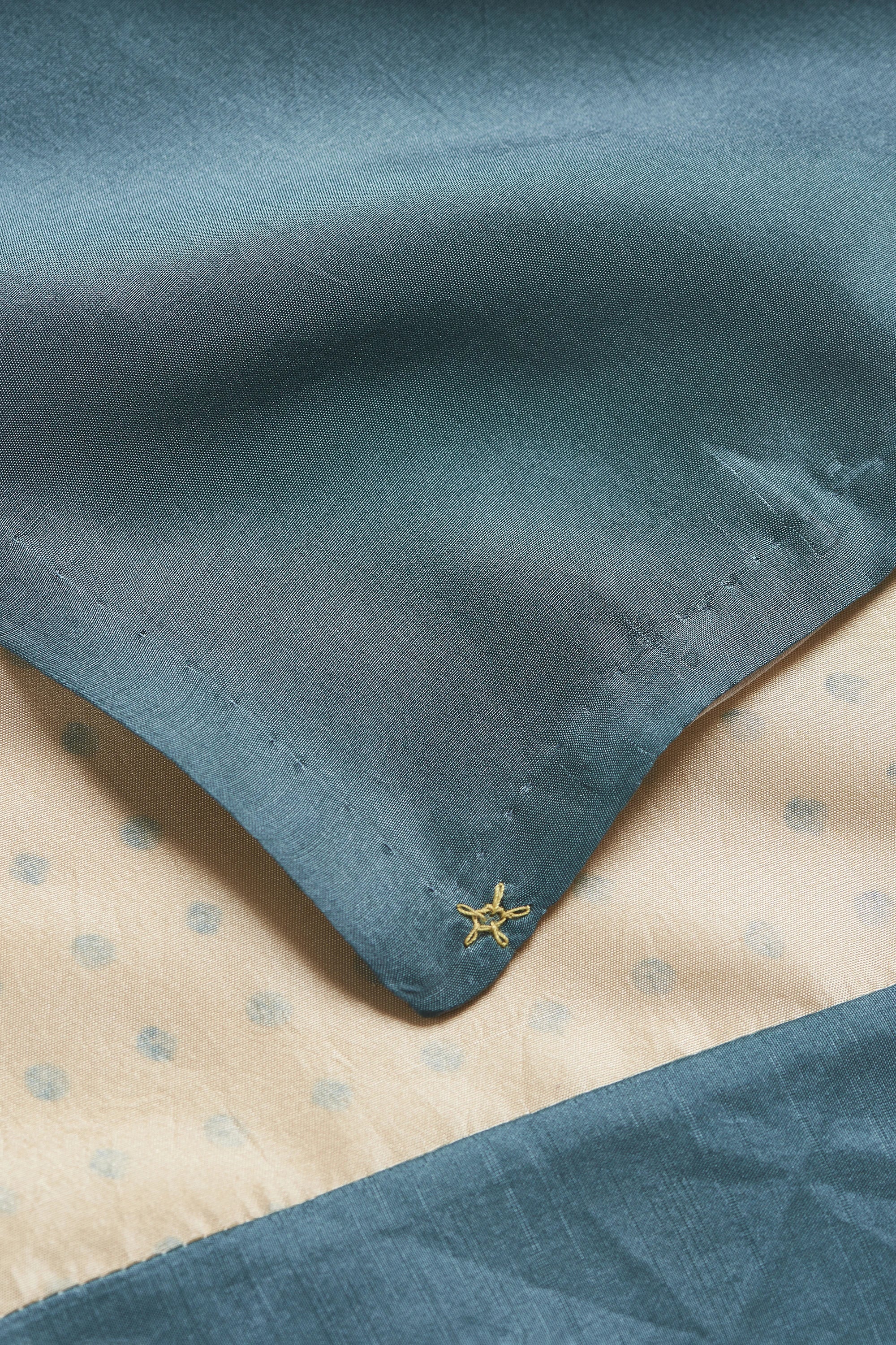 Silk Patchwork Rectangular Scarf