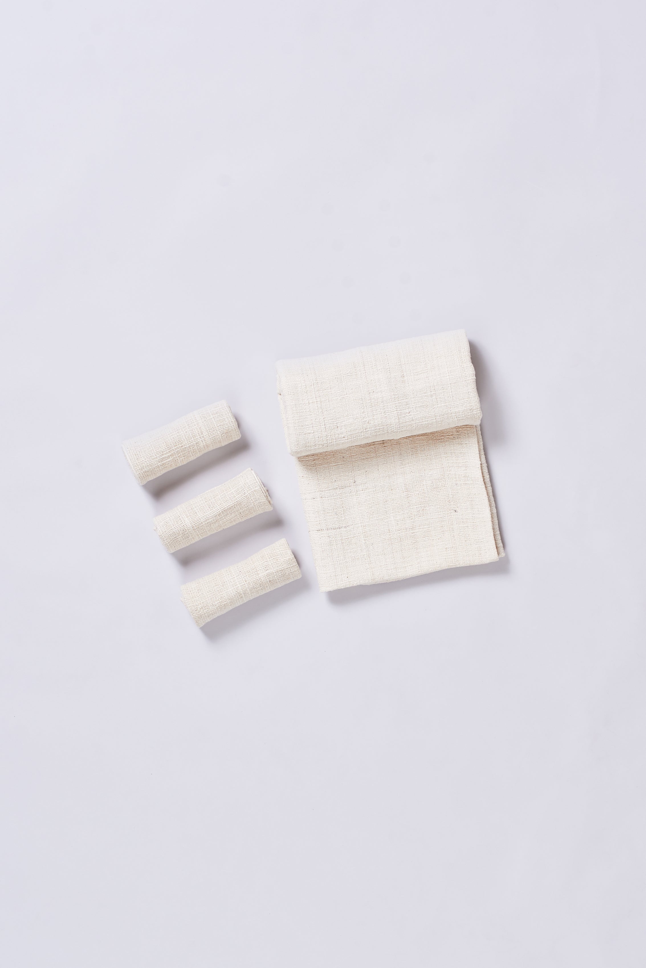 Ecru Organic Cotton Towel Set