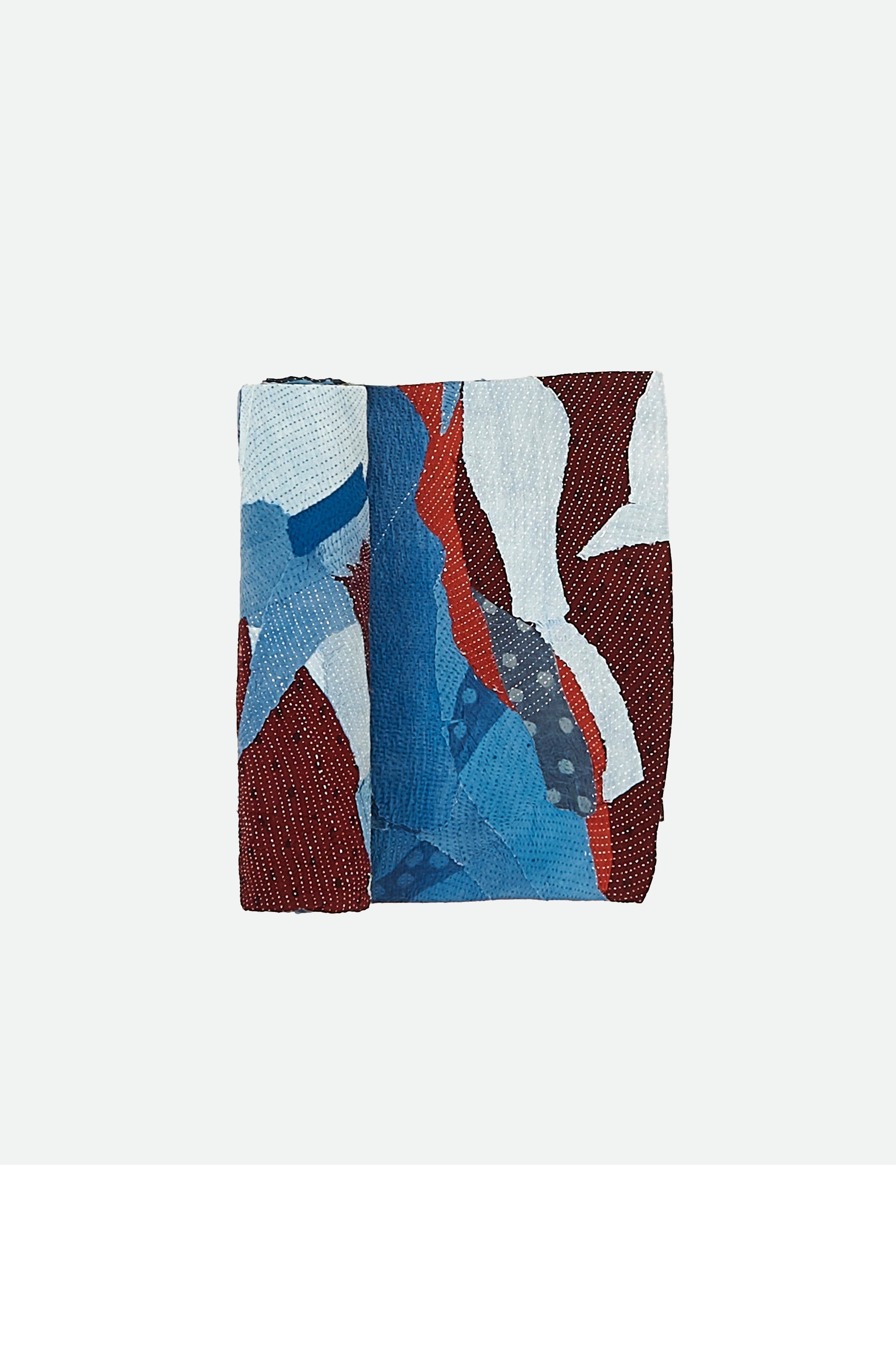 Indigo Embroidered Quilt