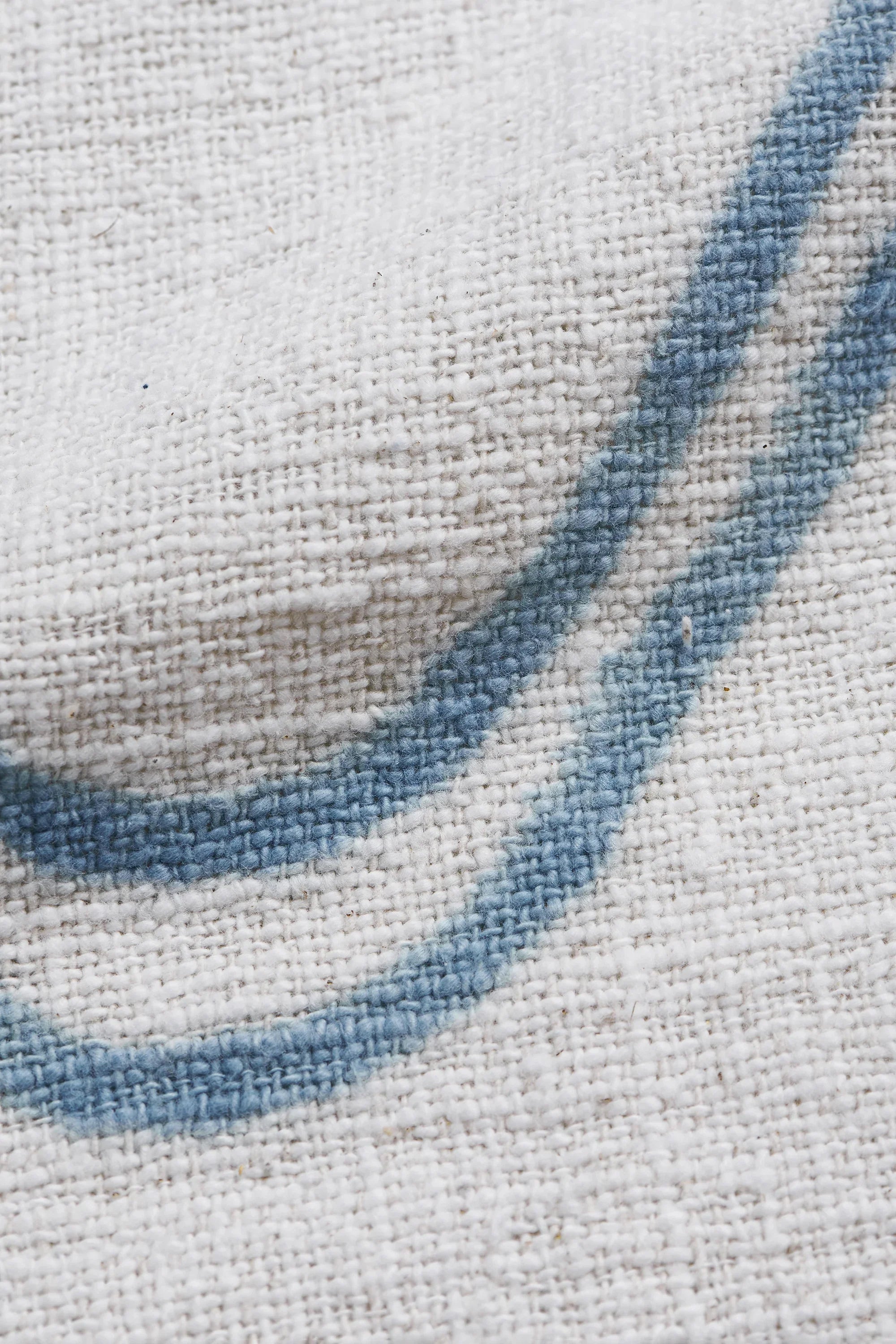 Hand Painted Towel in Indigo