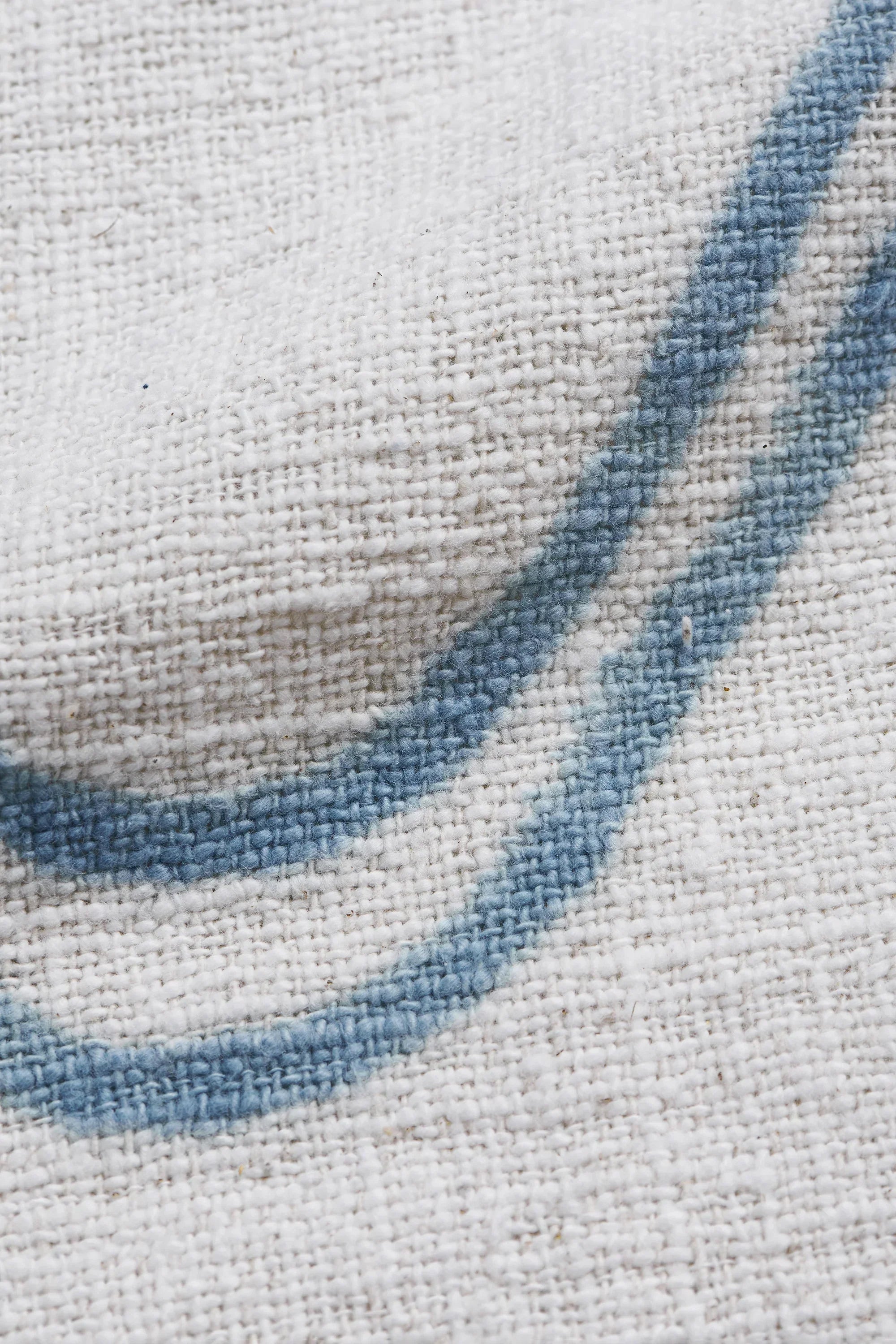 Hand Painted Towel in Indigo