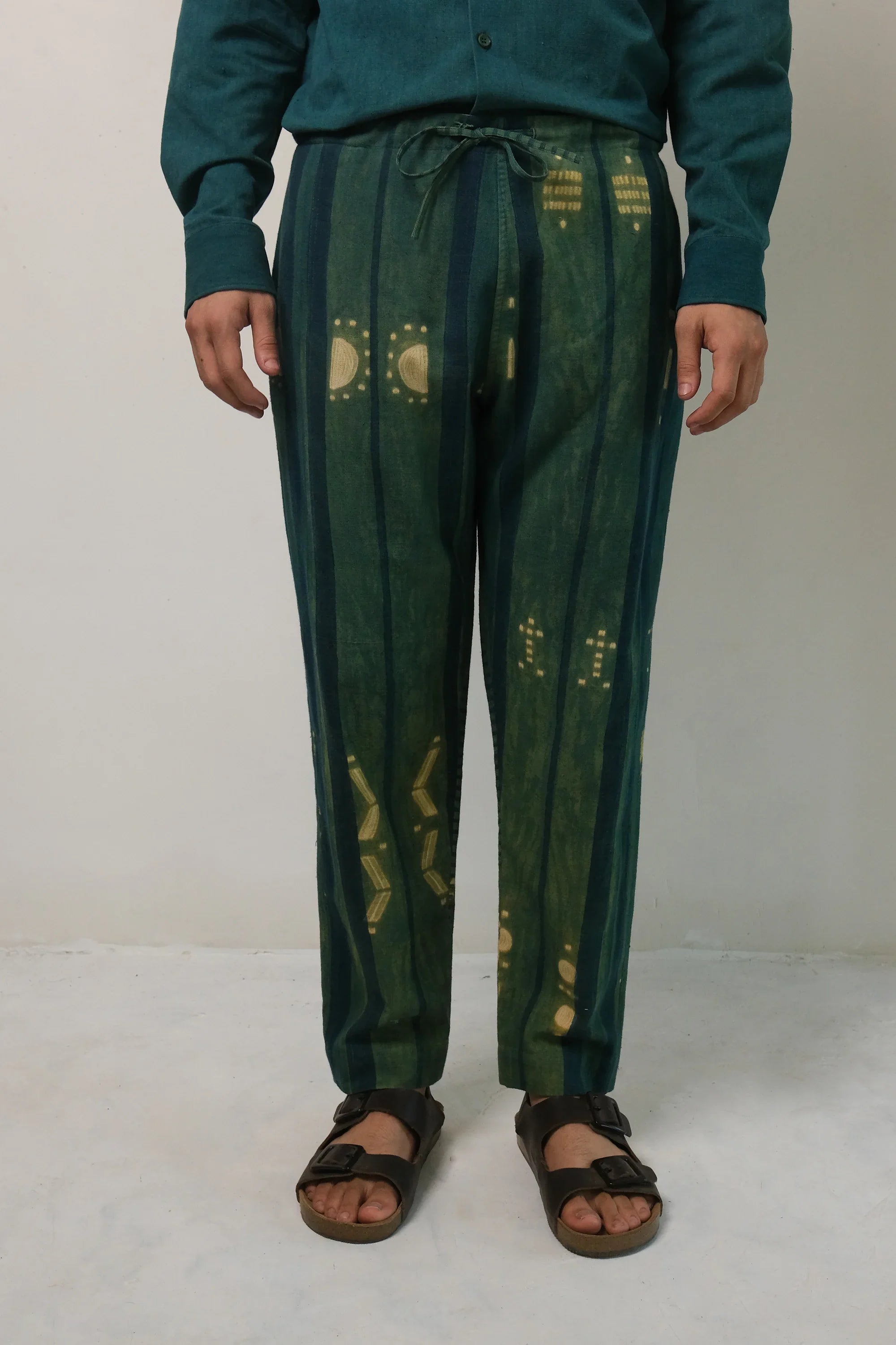 Bottle green pant