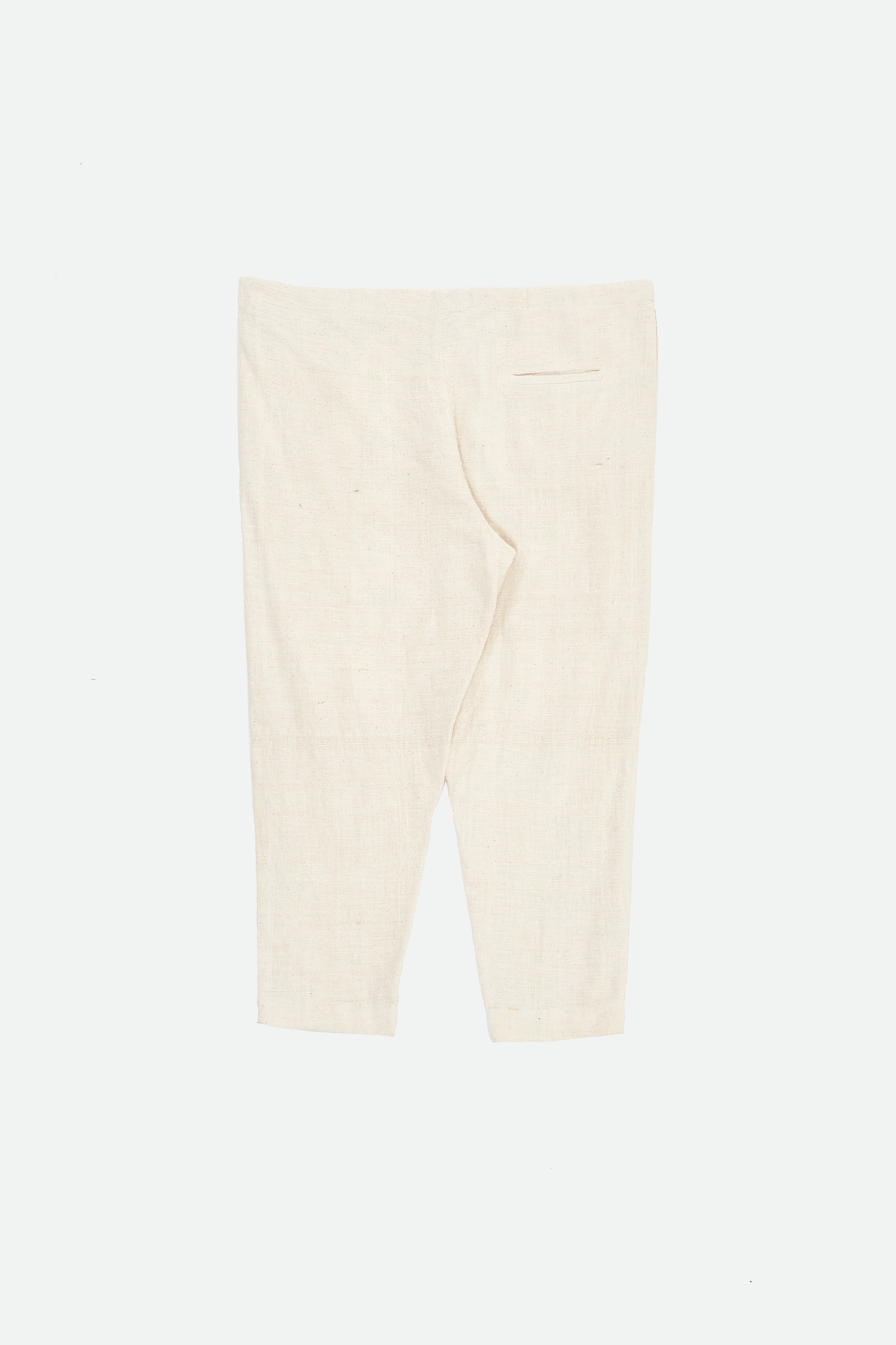 Undyed Organic Cotton Drawstring Pants